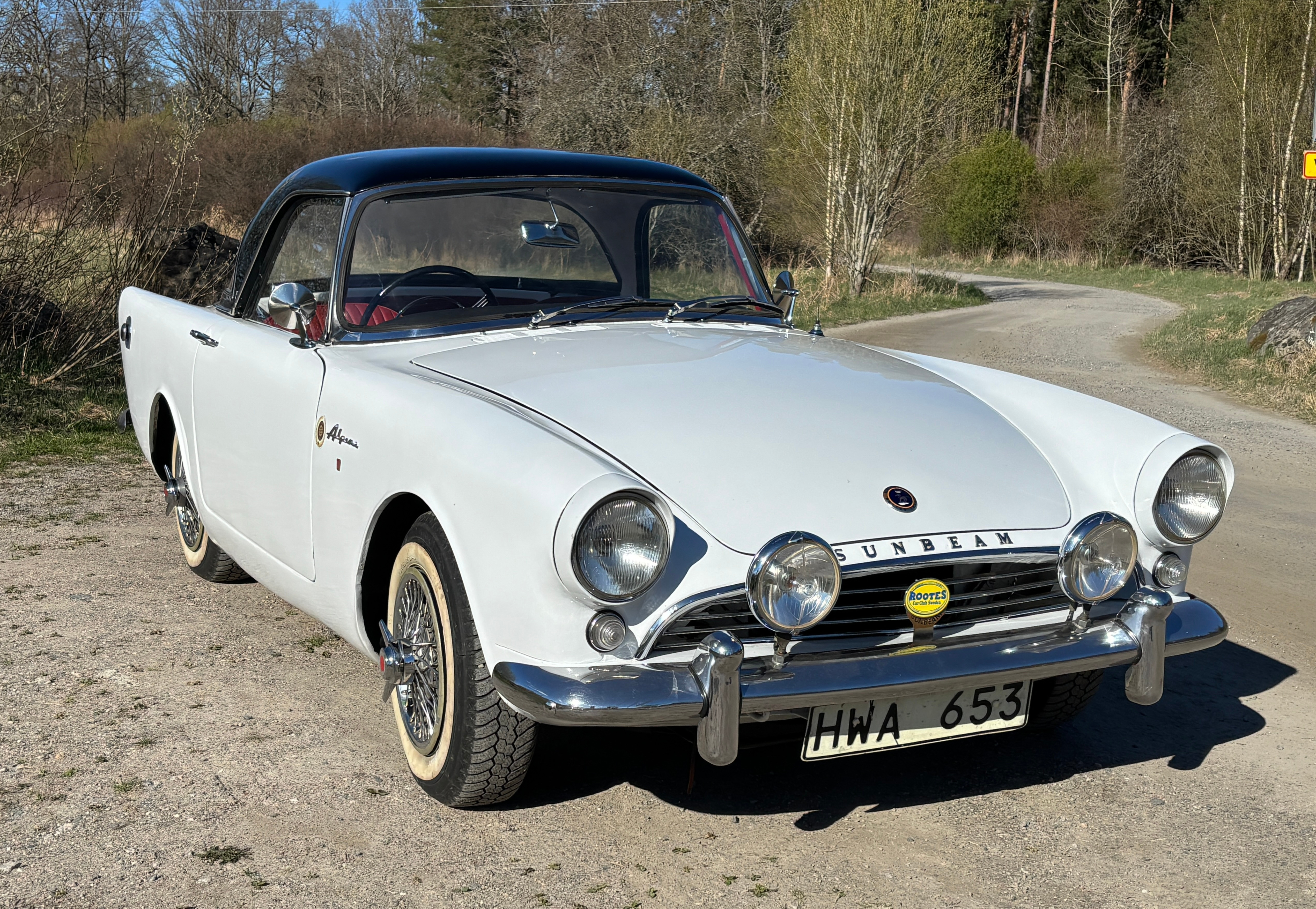 SUNBEAM ALPINE, Cabriolet, 1960.
