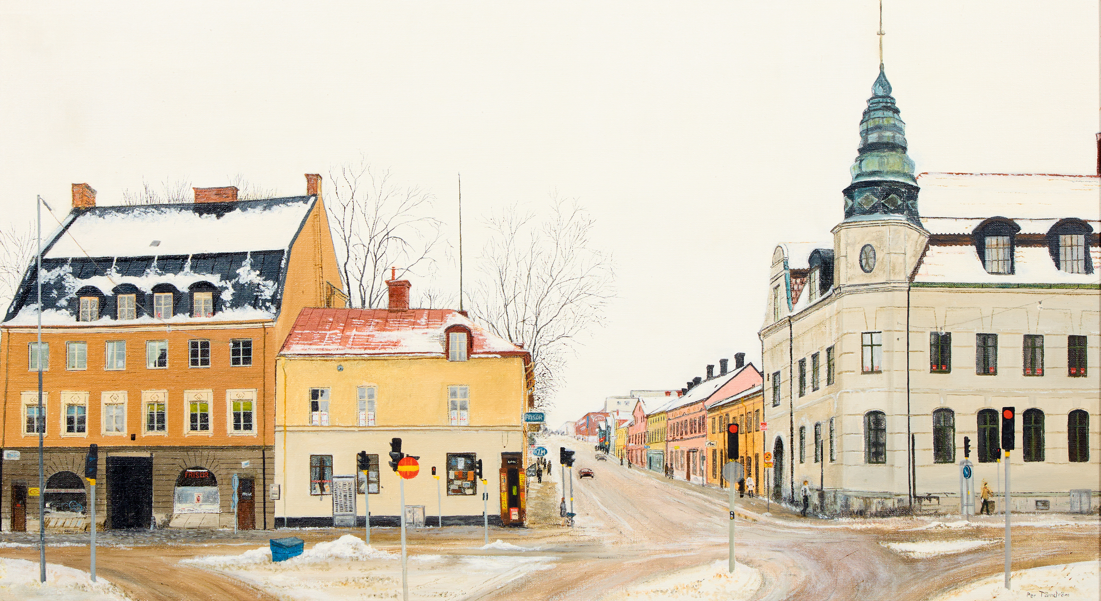 PER TÄRNSTRÖM. "Uppsala Skolgatan - Svartbäcksgatan 1978".