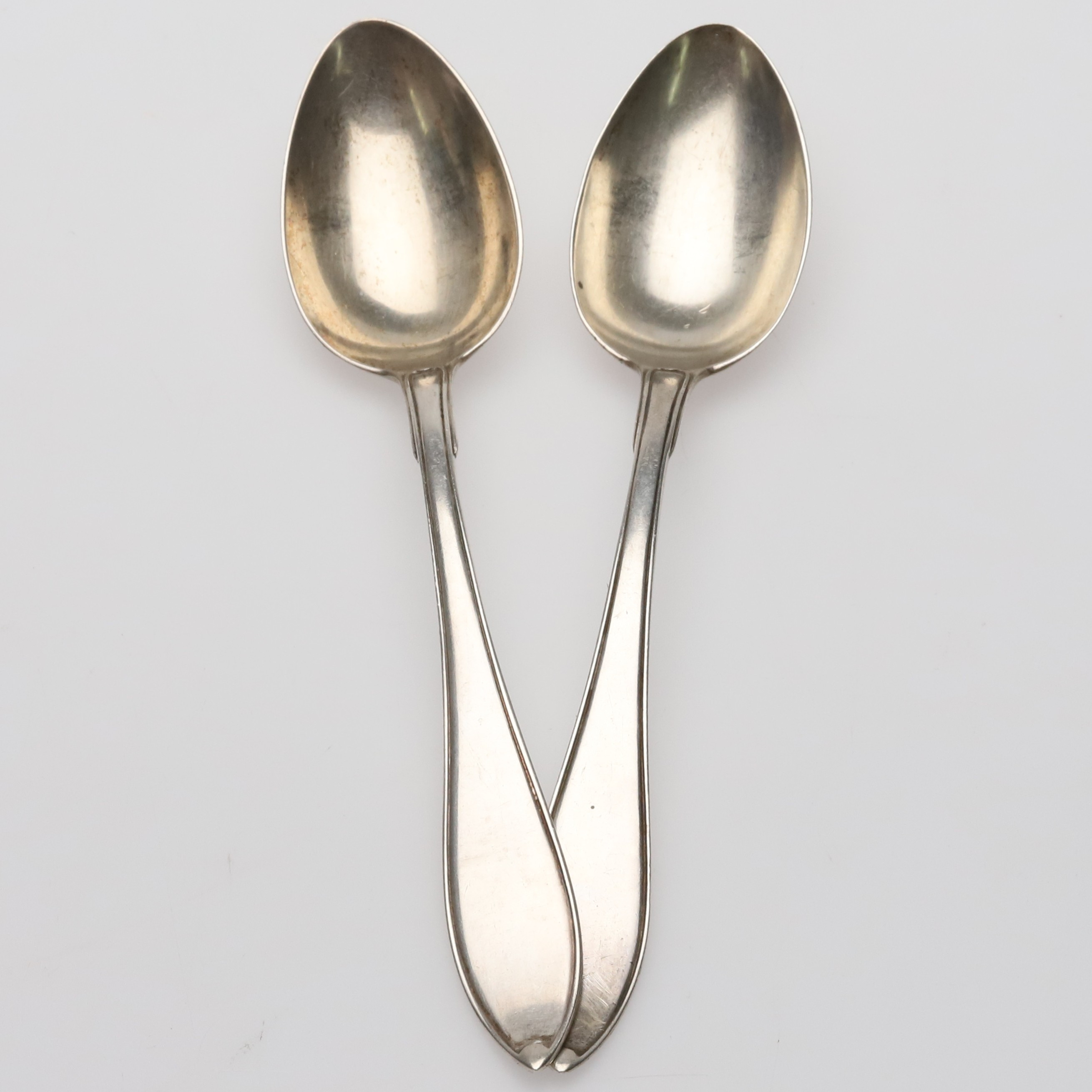 MATSKEDAR. 2 st. Silver, Erik Linderoth, Motala, -1920.
