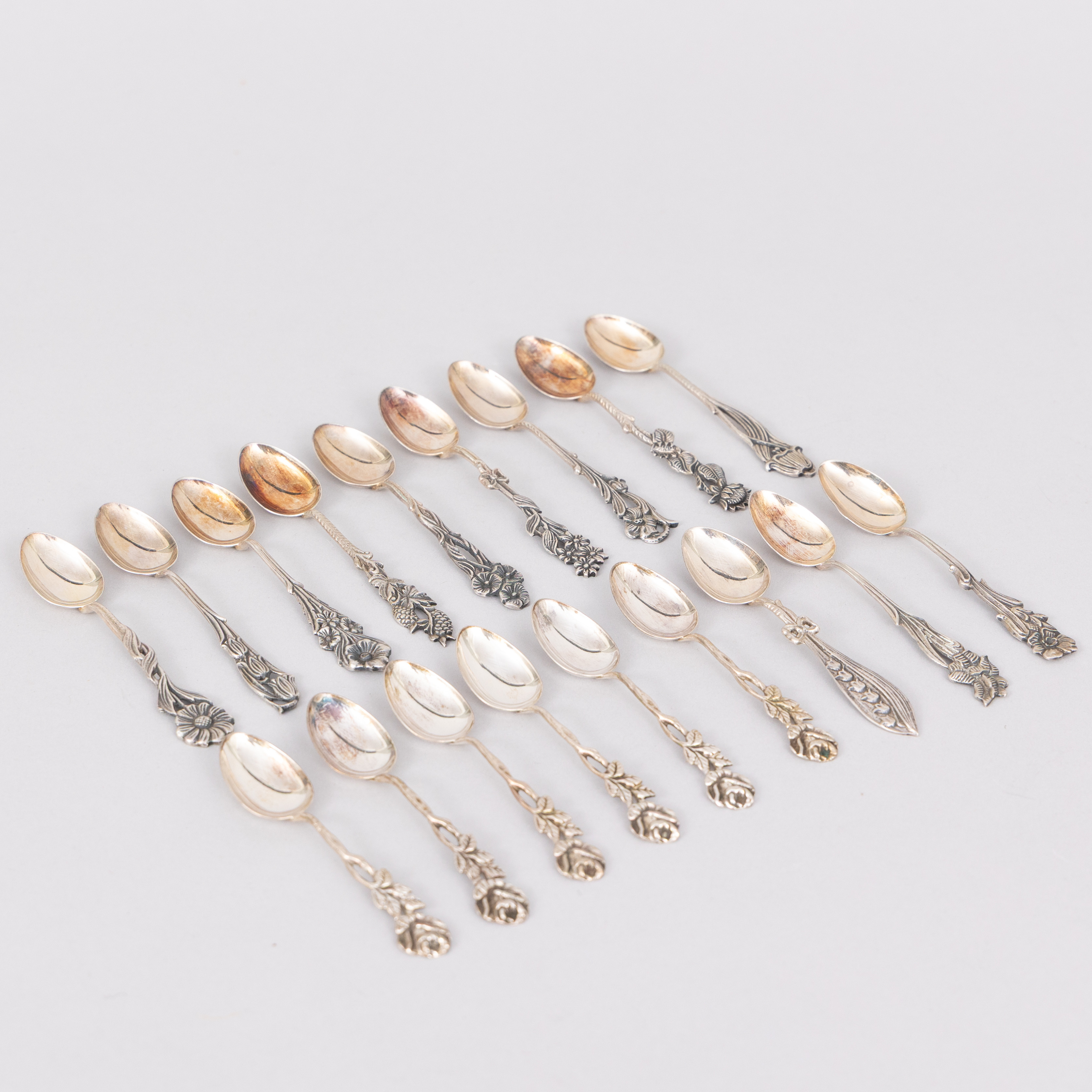 KAFFESKEDAR, 18 st, Silver, GEWE.