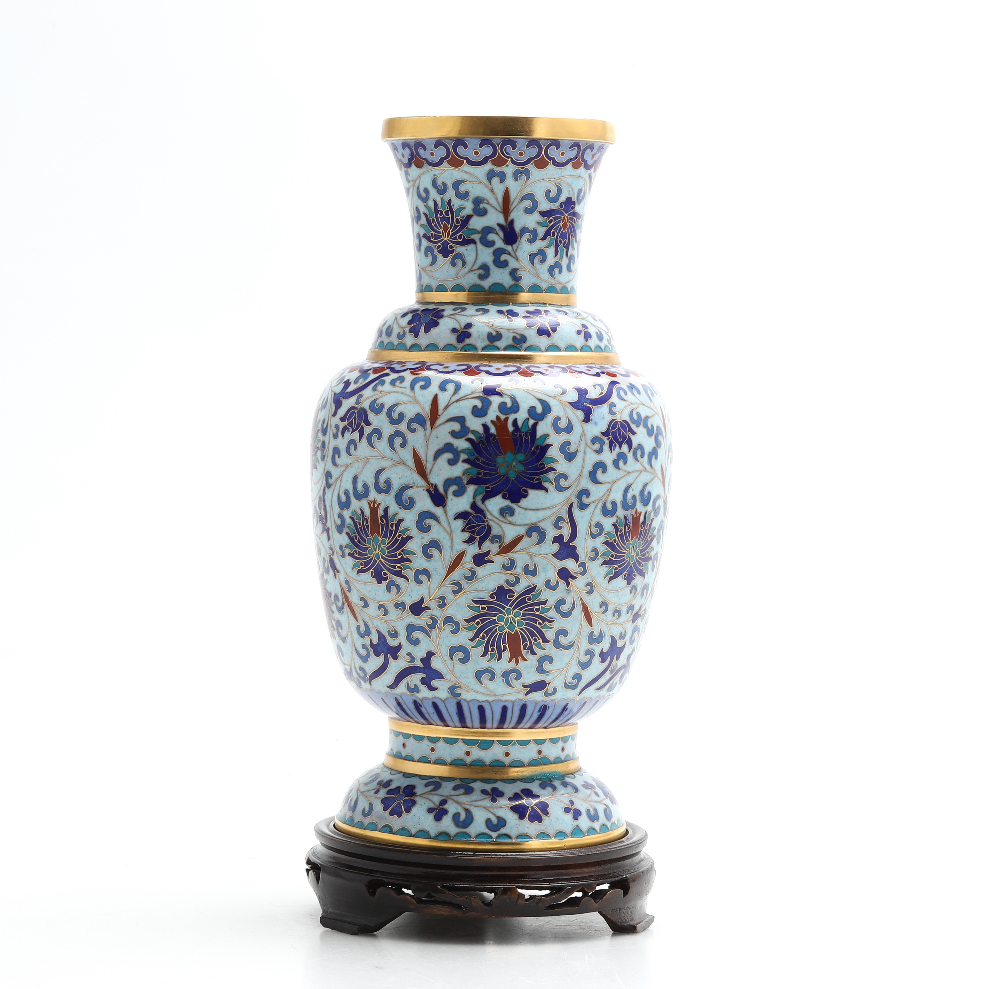 VAS, Cloisonné, Kina, 1900-tal.