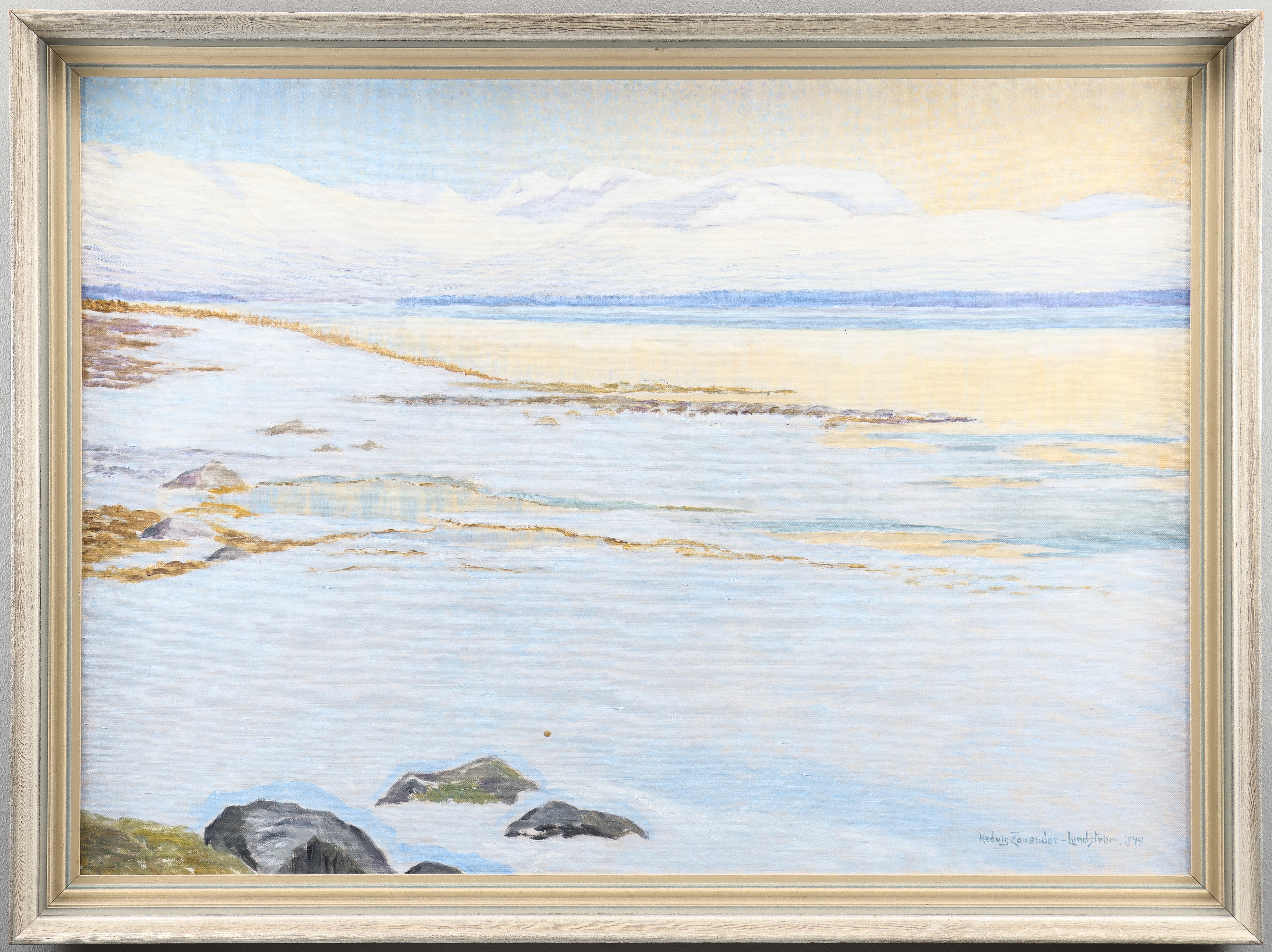 HEDVIG ZONANDER-LUNDSTRÖM. Fjällandskap.