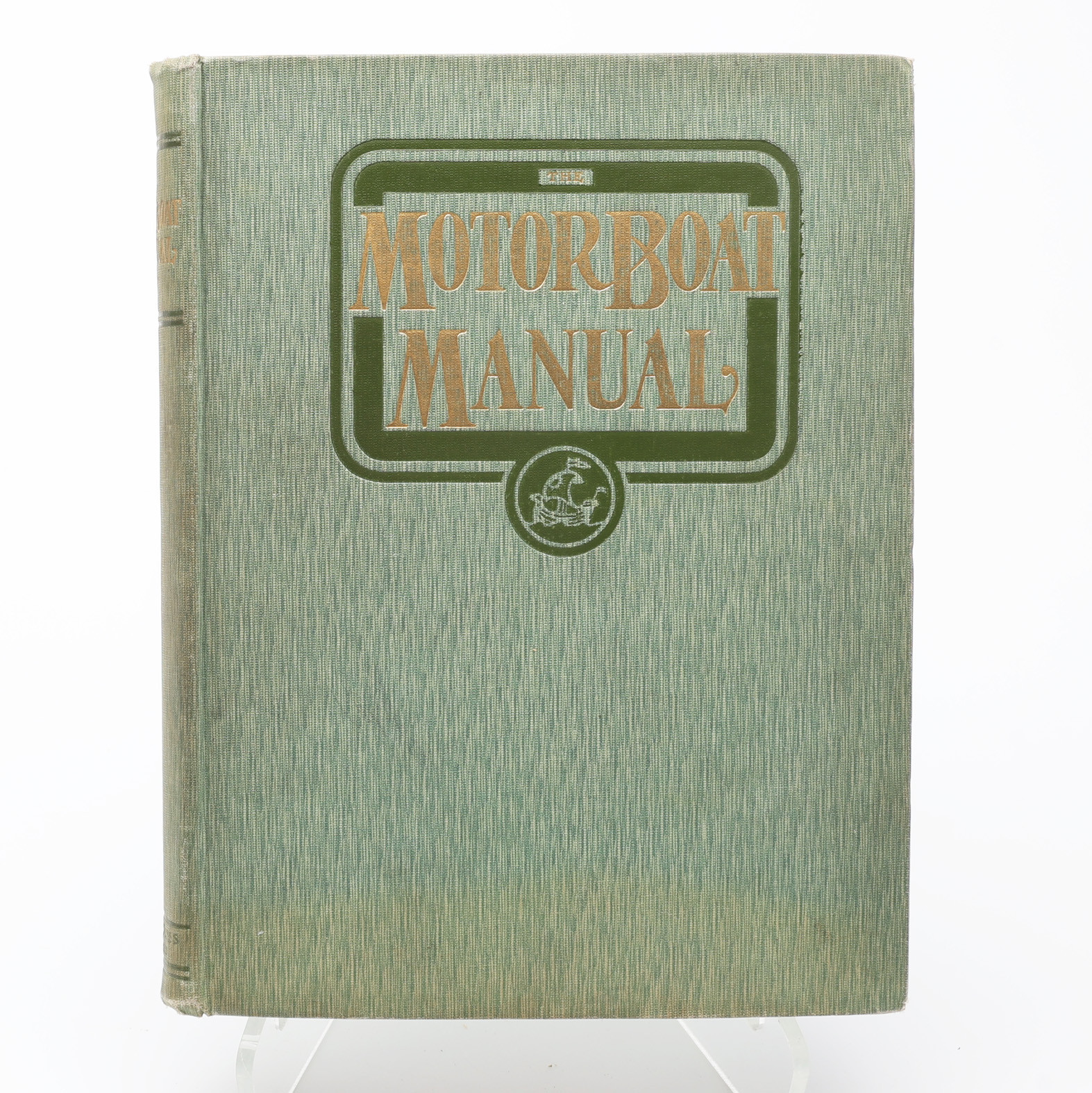BÅTAR. THE MOTOR BOAT MANUAL MED 400 ILLUSTRATIONER 1907.