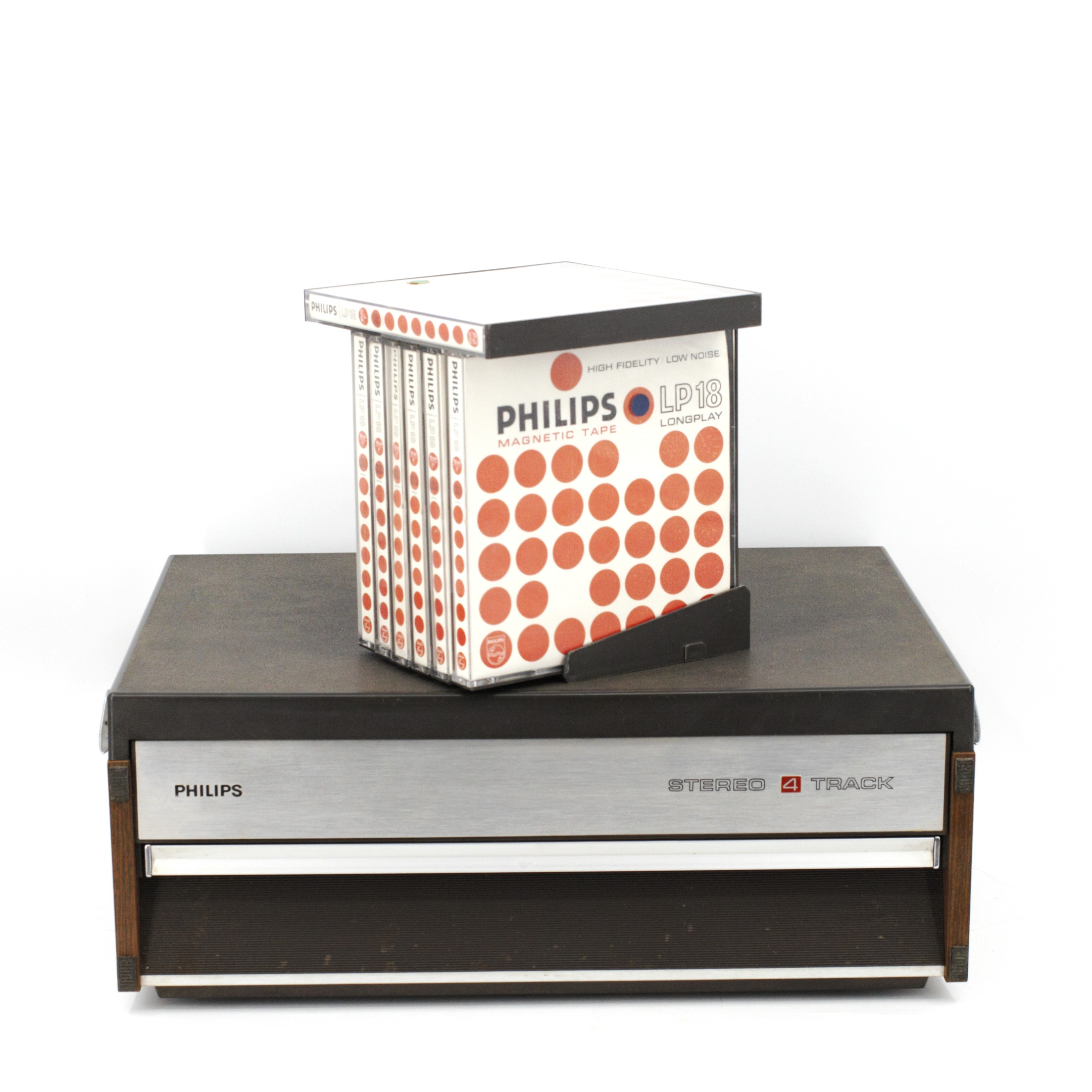 RULLBANDSPELARE inkl. band, Philips 4404 Stereo, 1970-tal.