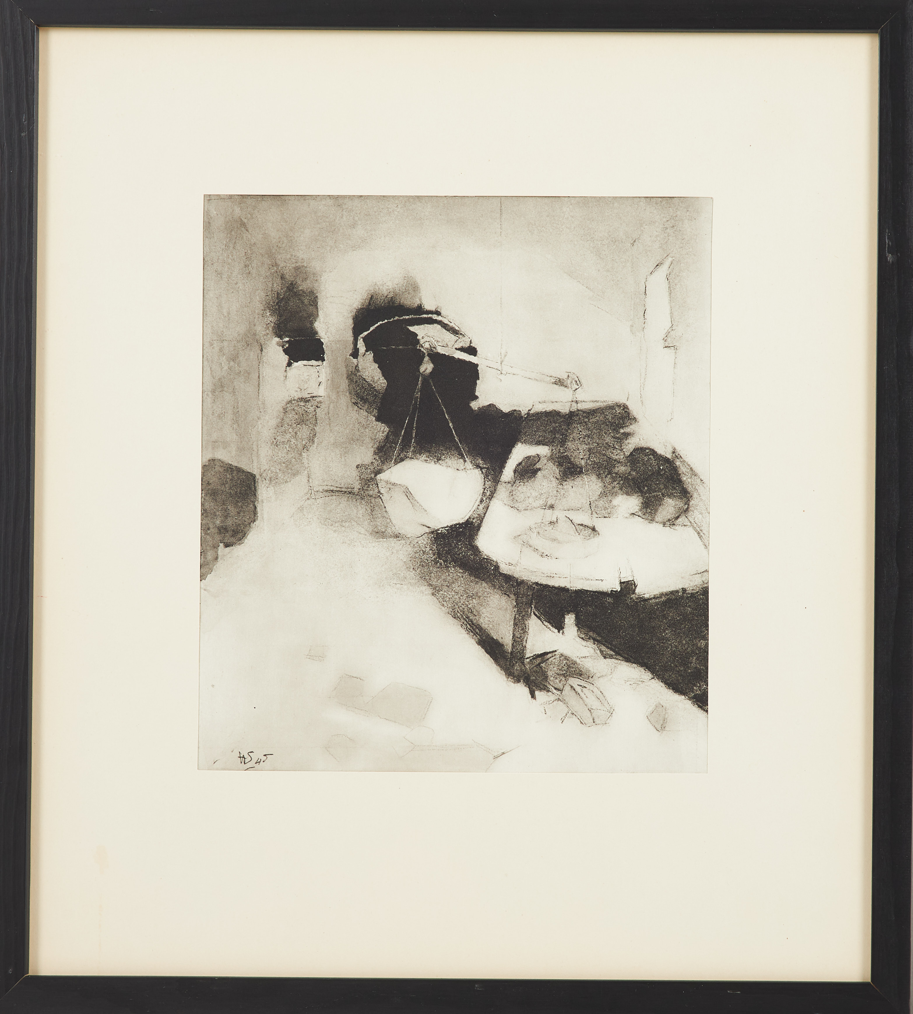 HELENE SCHJERFBECK. "Bageriet 1945", rotogravyr, 1880, signerad i trycket, bladet är ur mapp med nummer 361/500.