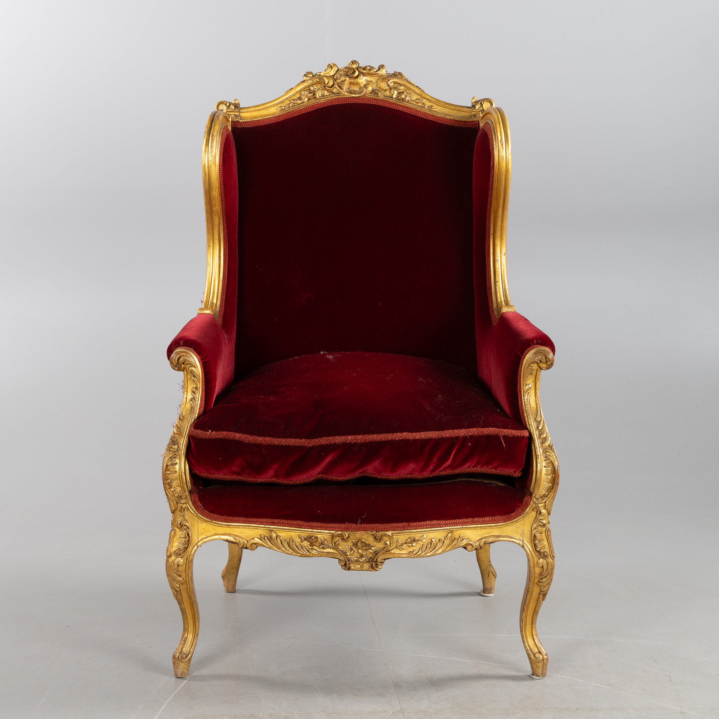 BERGÉRE, Louis XVI-stil, Frankrike, bronserad stomme, 1900-tal.