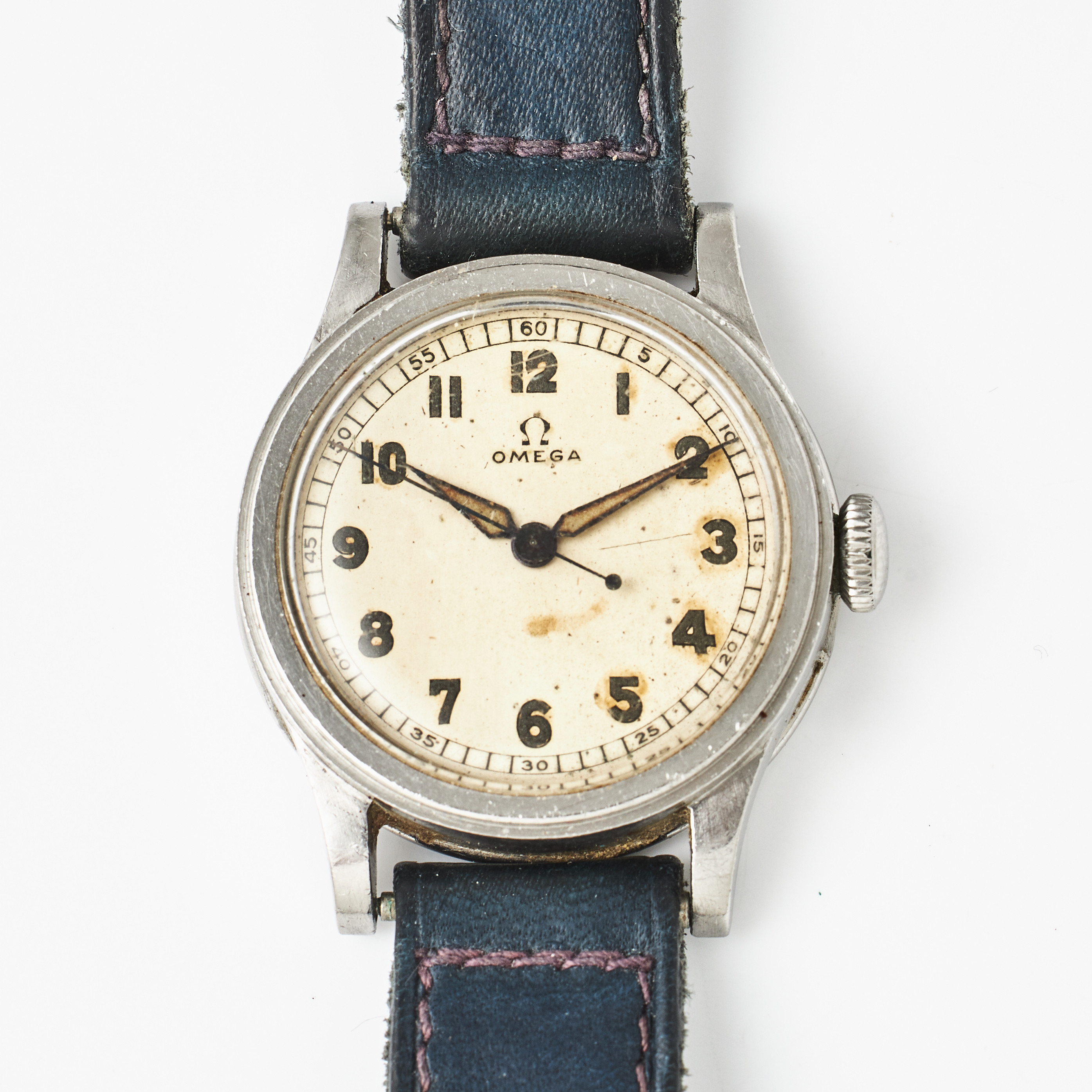 OMEGA, armbandsur, 31 mm, stål (Staybrite), ca 1935.