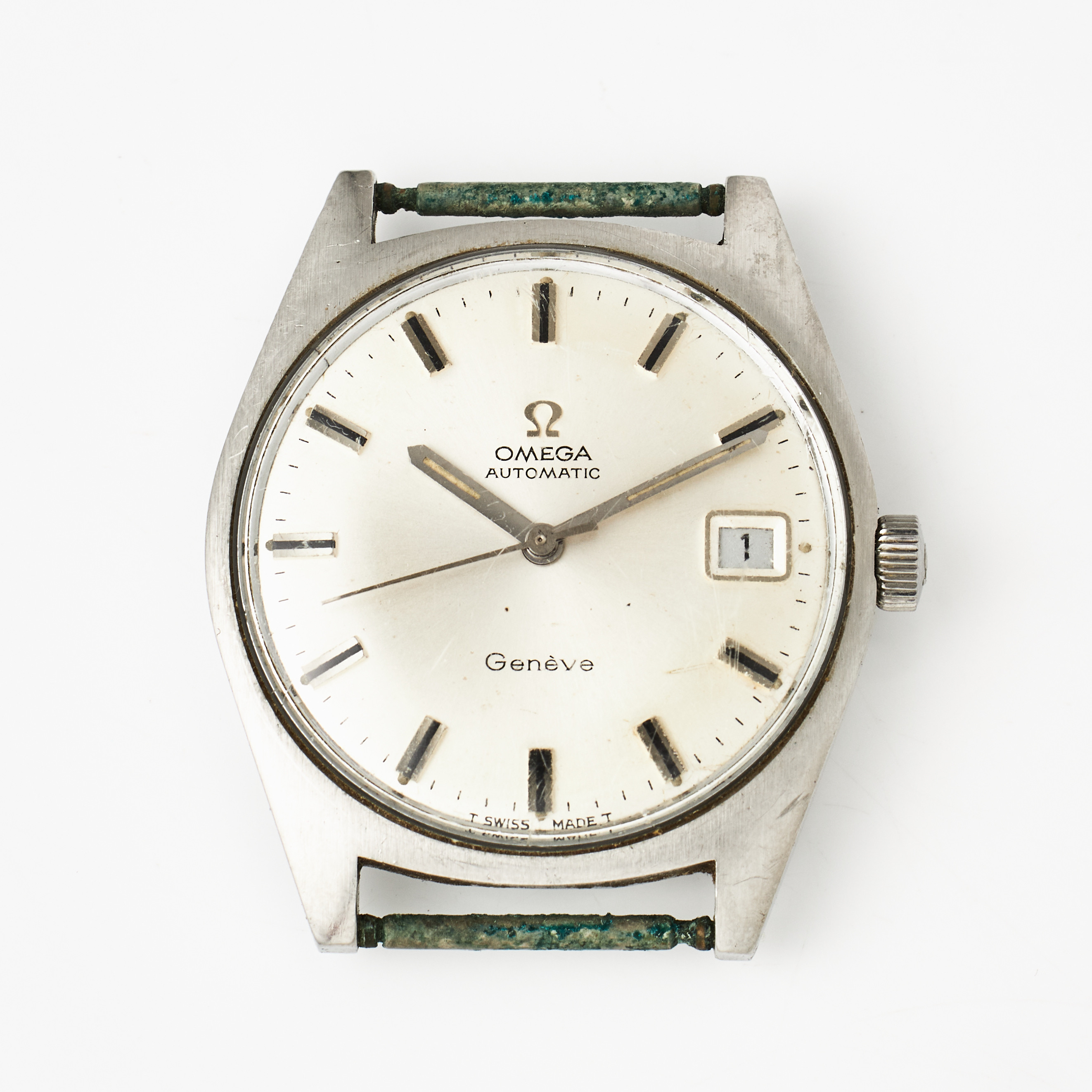 OMEGA, Genève, armbandsur, 34,5 mm, stål, ca 1968.