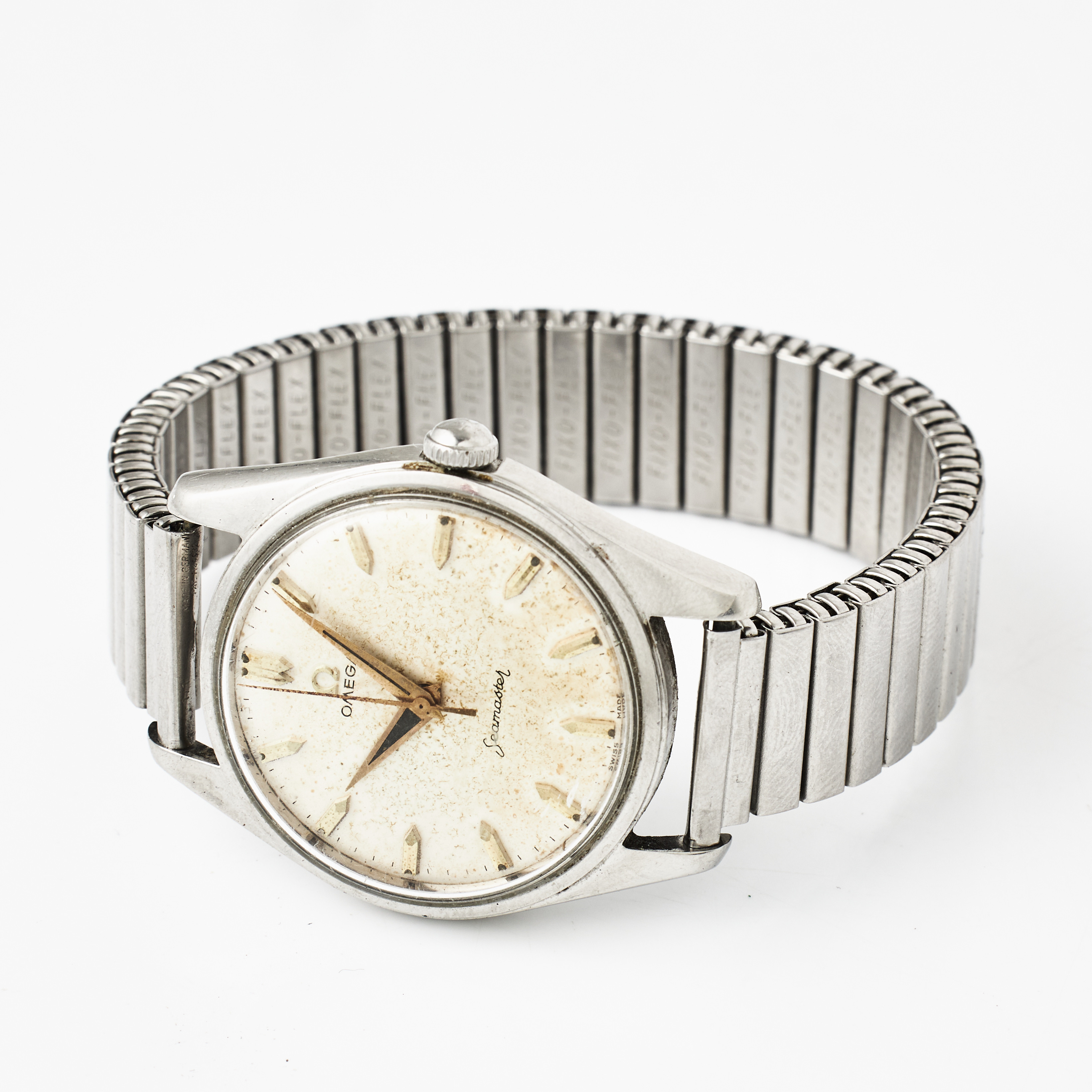 OMEGA, Seamaster, armbandsur, 36 mm, stål, ca 1960.