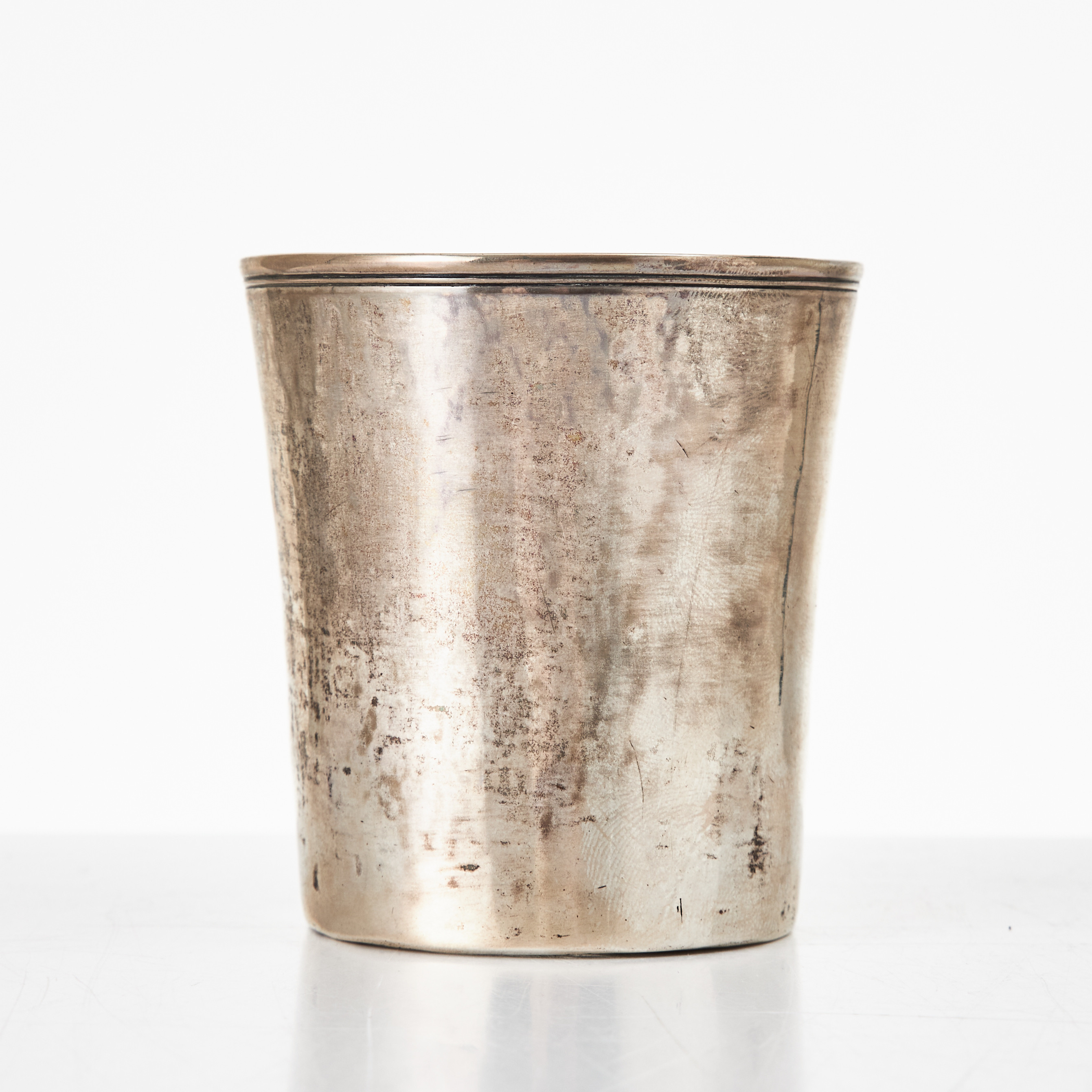 BÄGARE, silver, omkring 1900, möjligen Ryssland/Baltikum.
