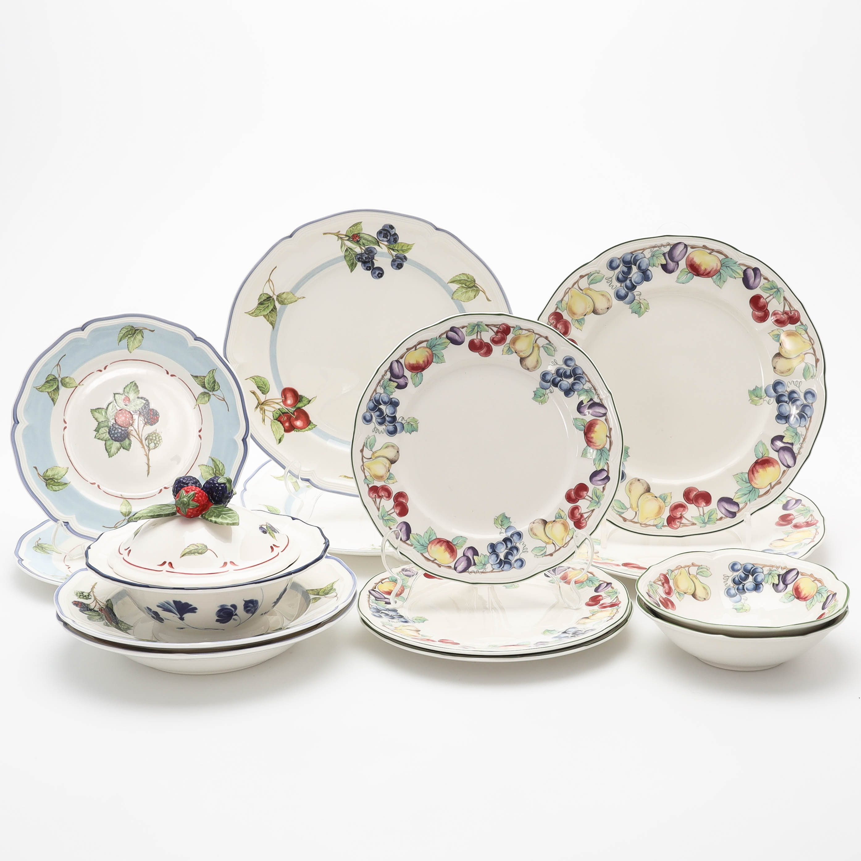 SERVISDELAR, 14 delar, olika kollektioner, Villeroy & Boch.