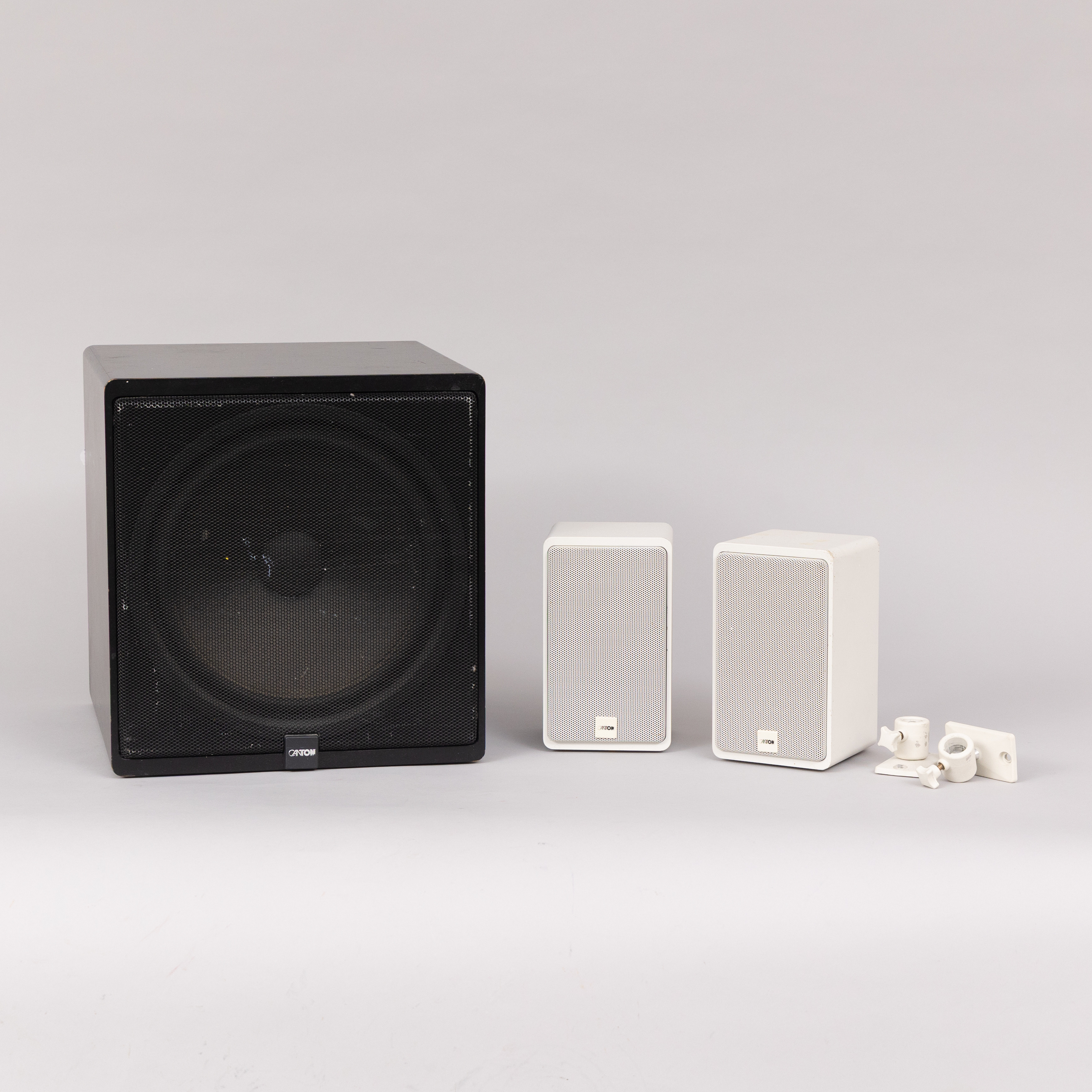 HÖGTALARE & SUBWOOFER, 3 stycken, Canton.