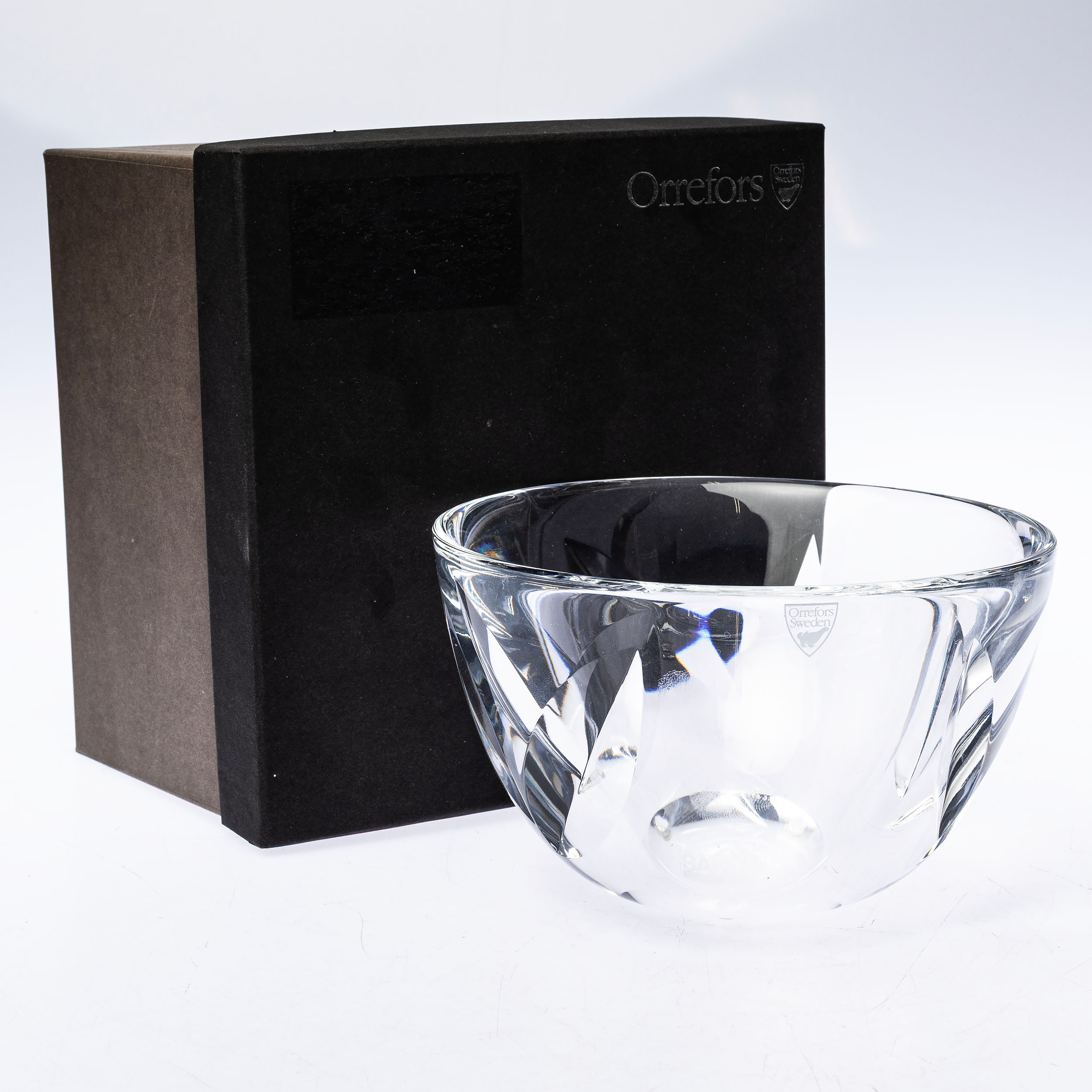GUNNAR CYRÉN. SKÅL, glas, "Firenze" Orrefors.