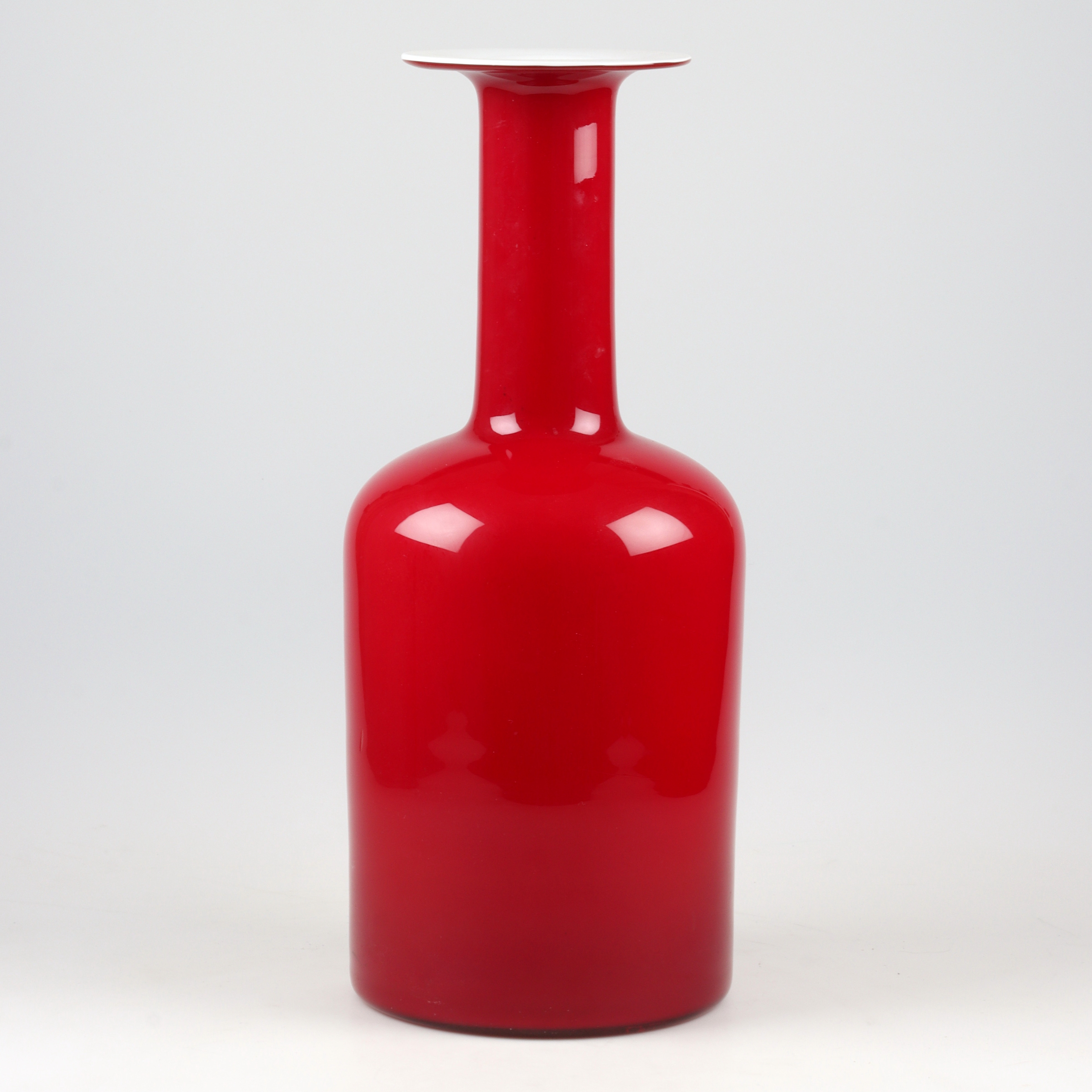 OTTO BAUER. Vas, glas, Holmegaard, Danmark.