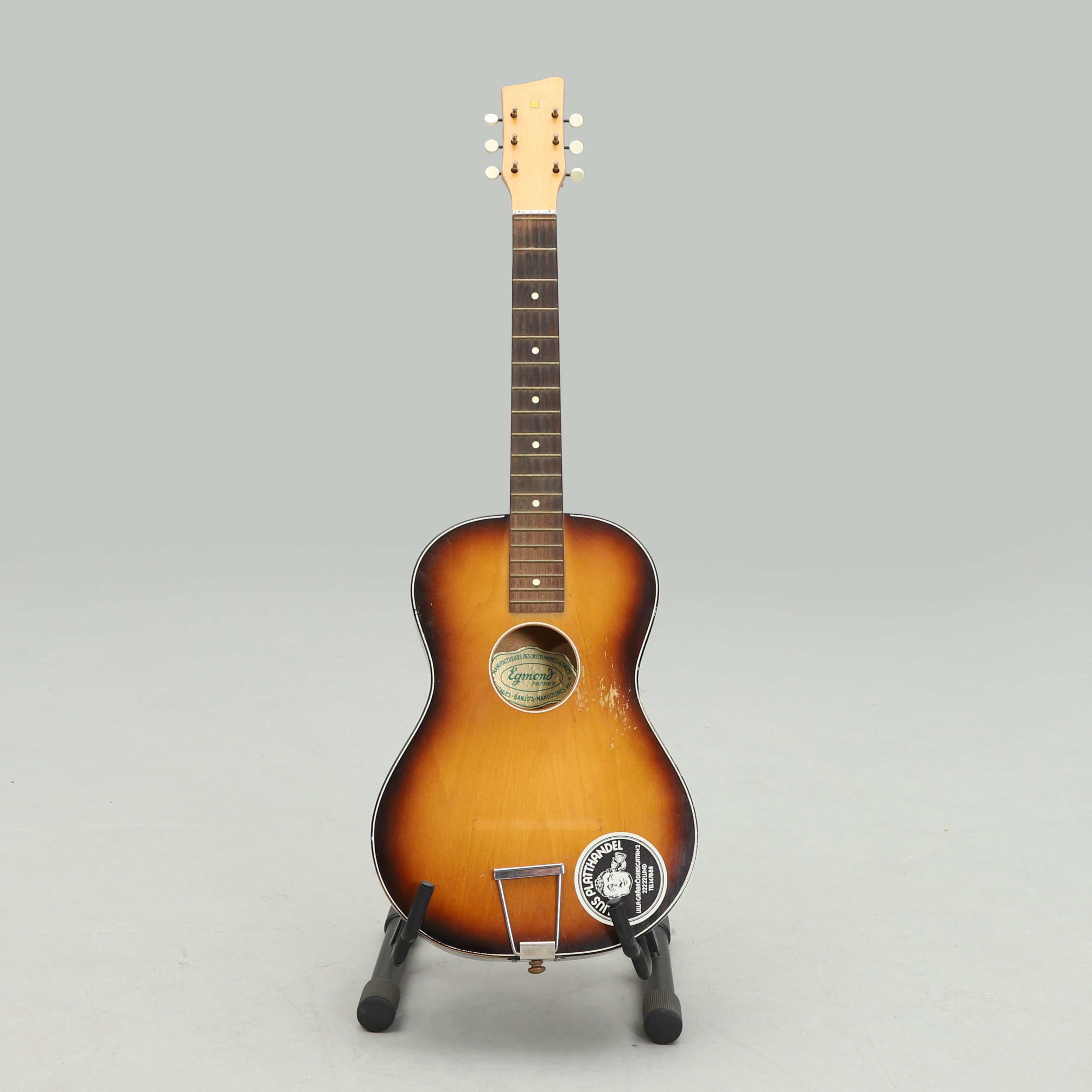 AKUSTISK GITARR, Egmond Frères Toledo S1, troligen 1960-tal.