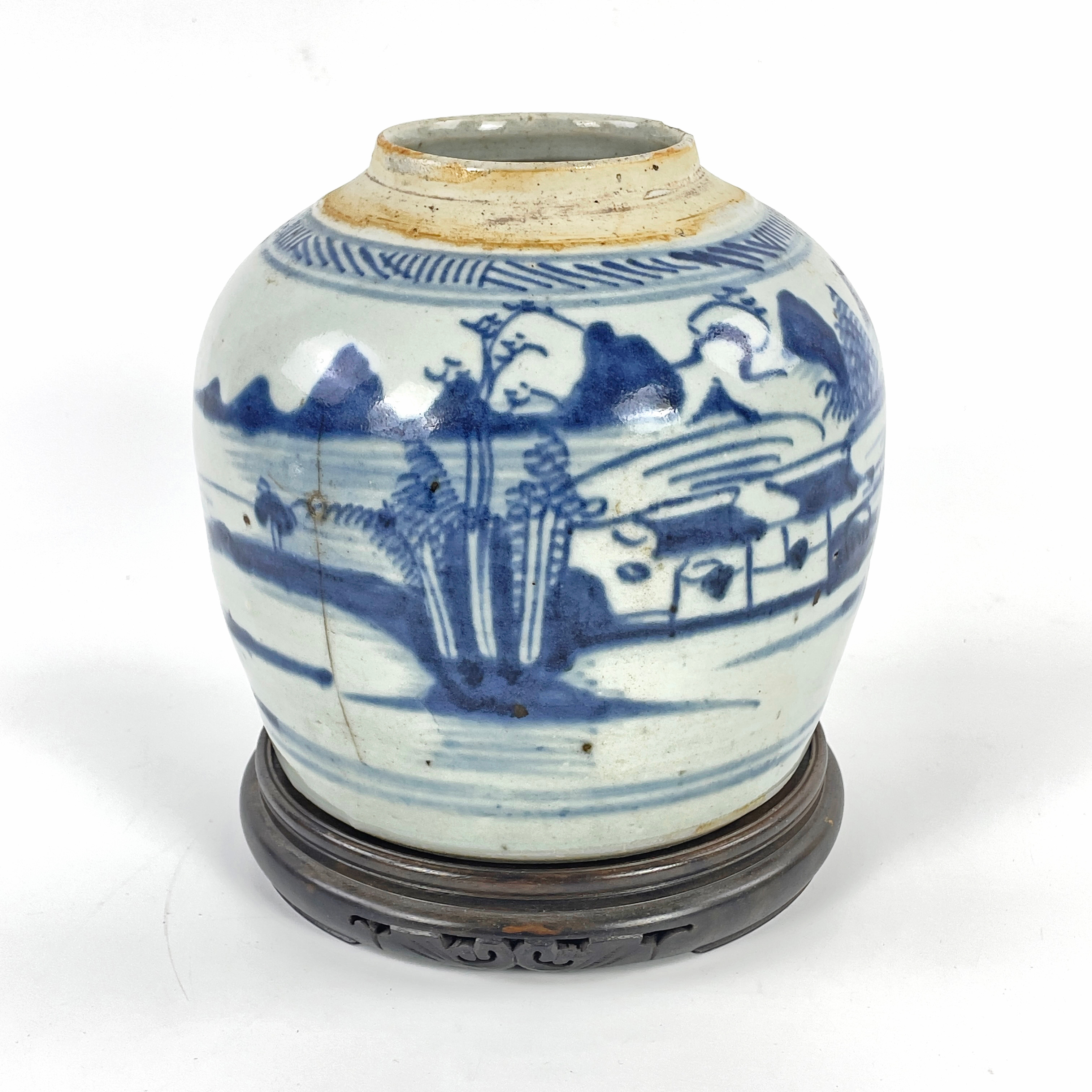 BOJAN/INGEFÄRSKRUS. Porslin, Kina, 1800-tal.