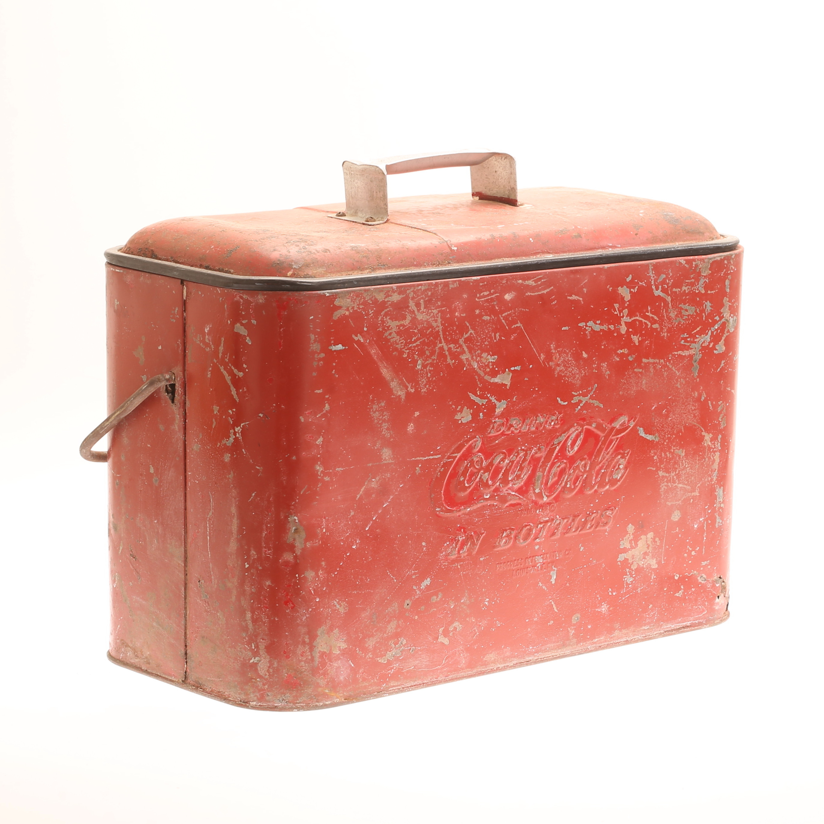 KYLBOX, Coca Cola, plåt, USA, 1900-talets första hälft.