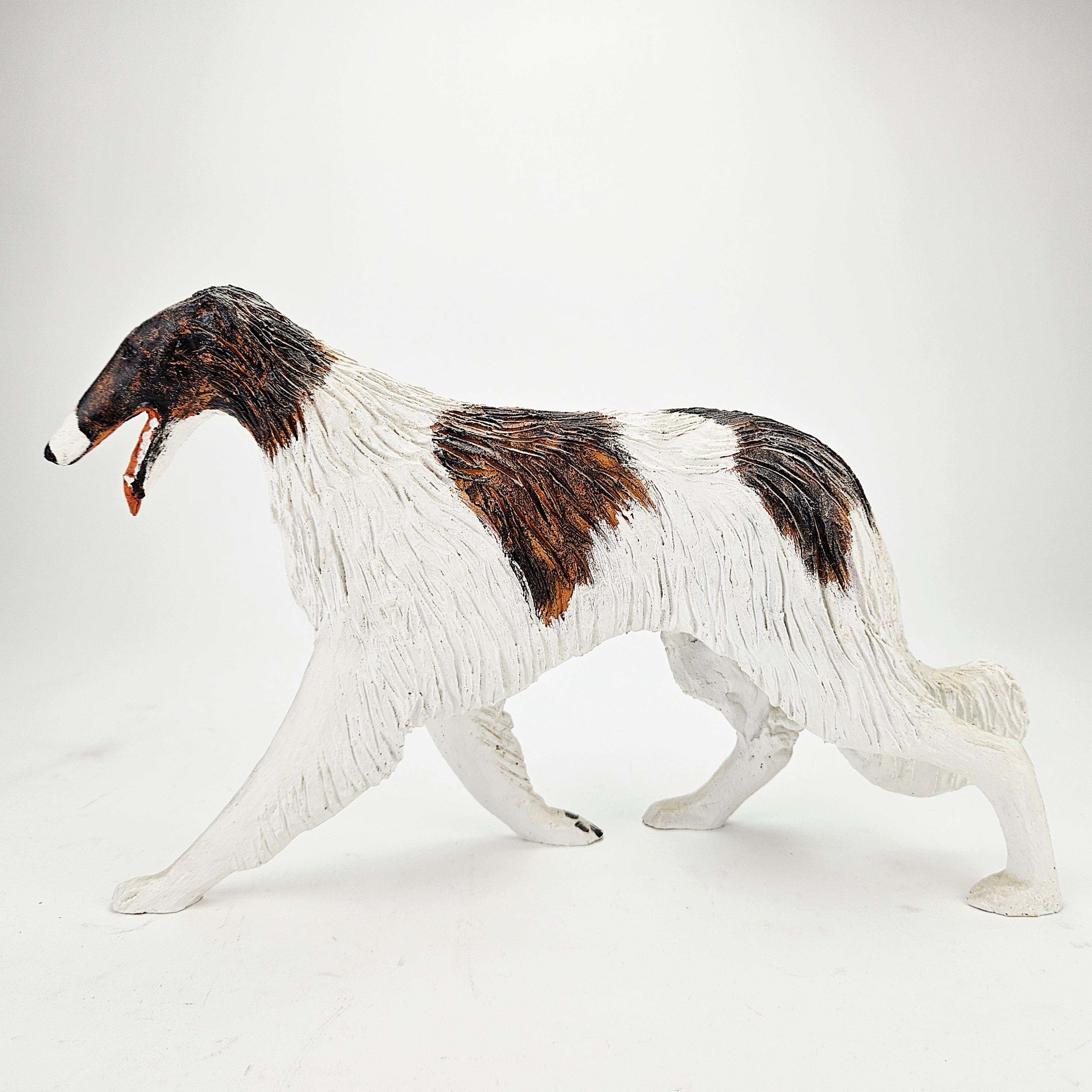 FIGURIN, keramik, Borzoi, Gunilla Agronius, GIA ceramic.