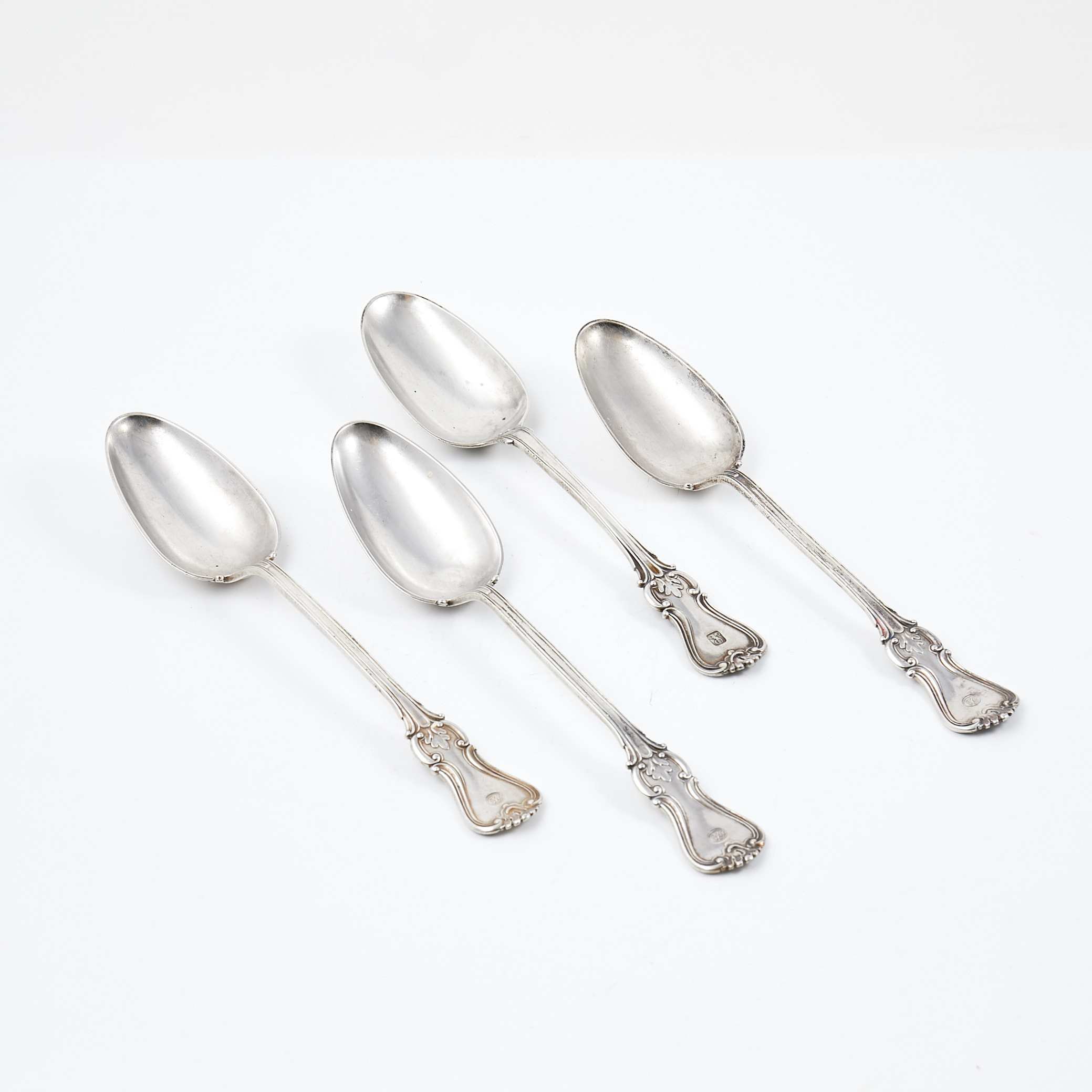 SKEDAR, 4 st, silver, J. Hasselgren, 1860.