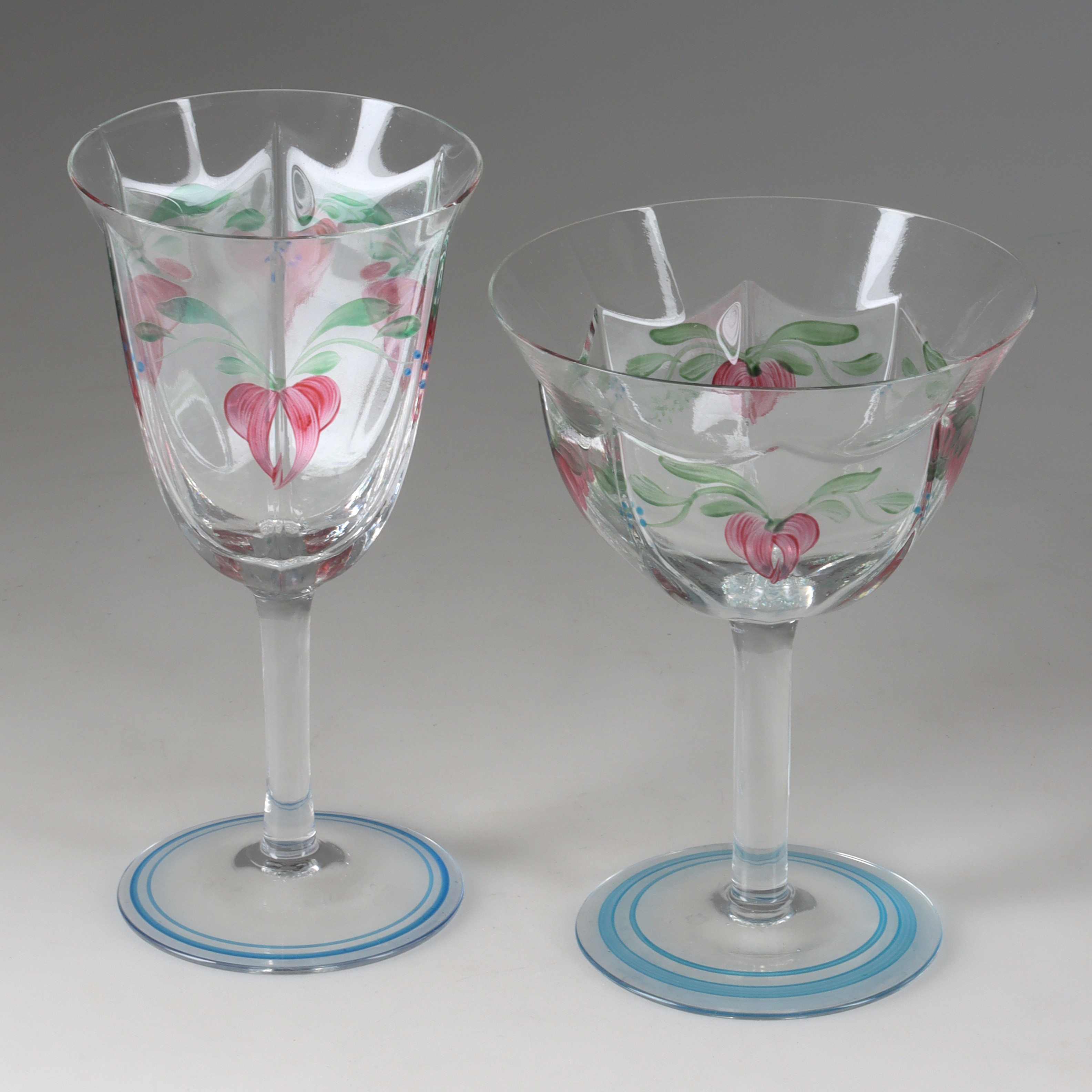 EVA ENGLUND. Glasservisdelar, 20 st, "Maja", glas, Orrefors.