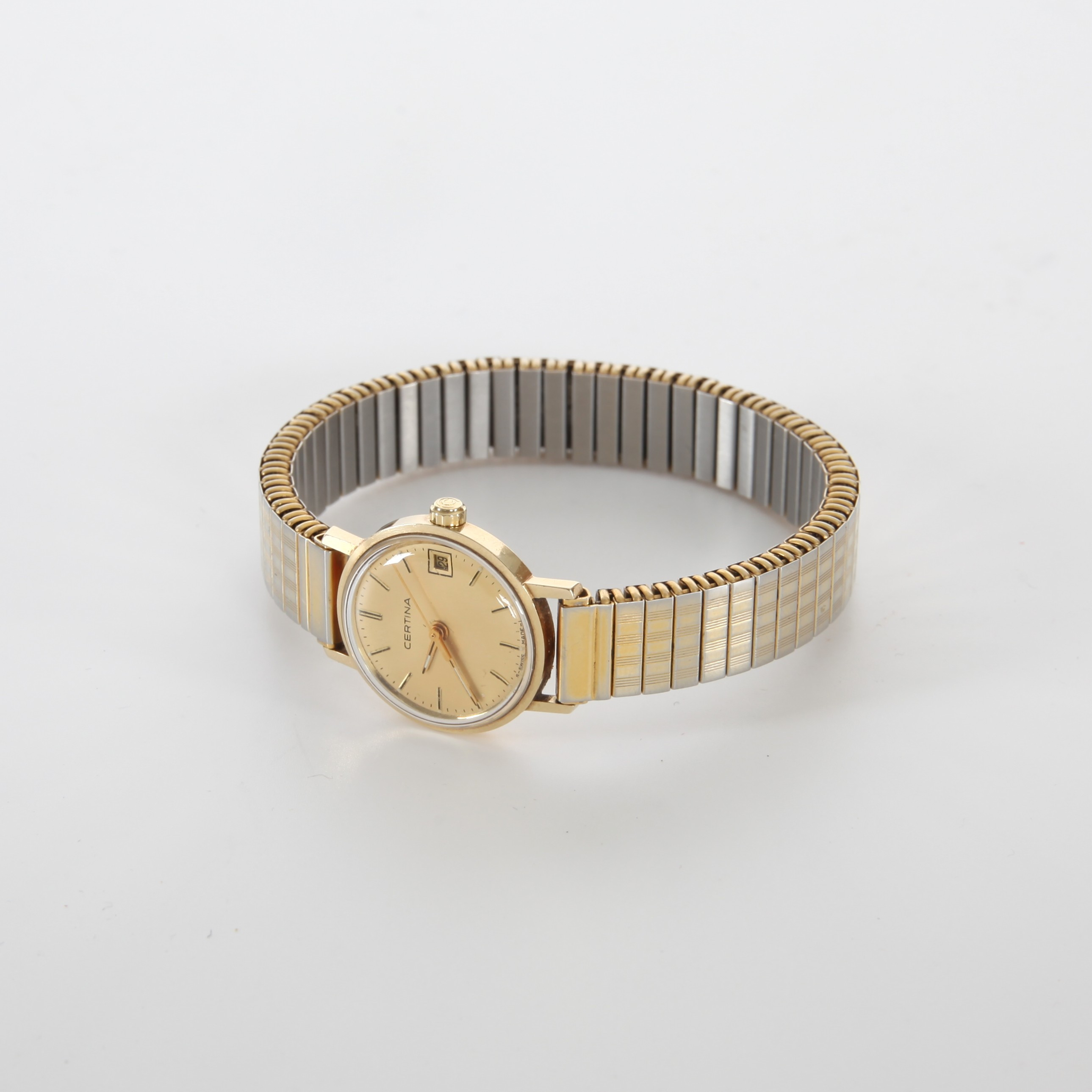 ARMBANDSUR Certina, Boett 14K guld, quartz.