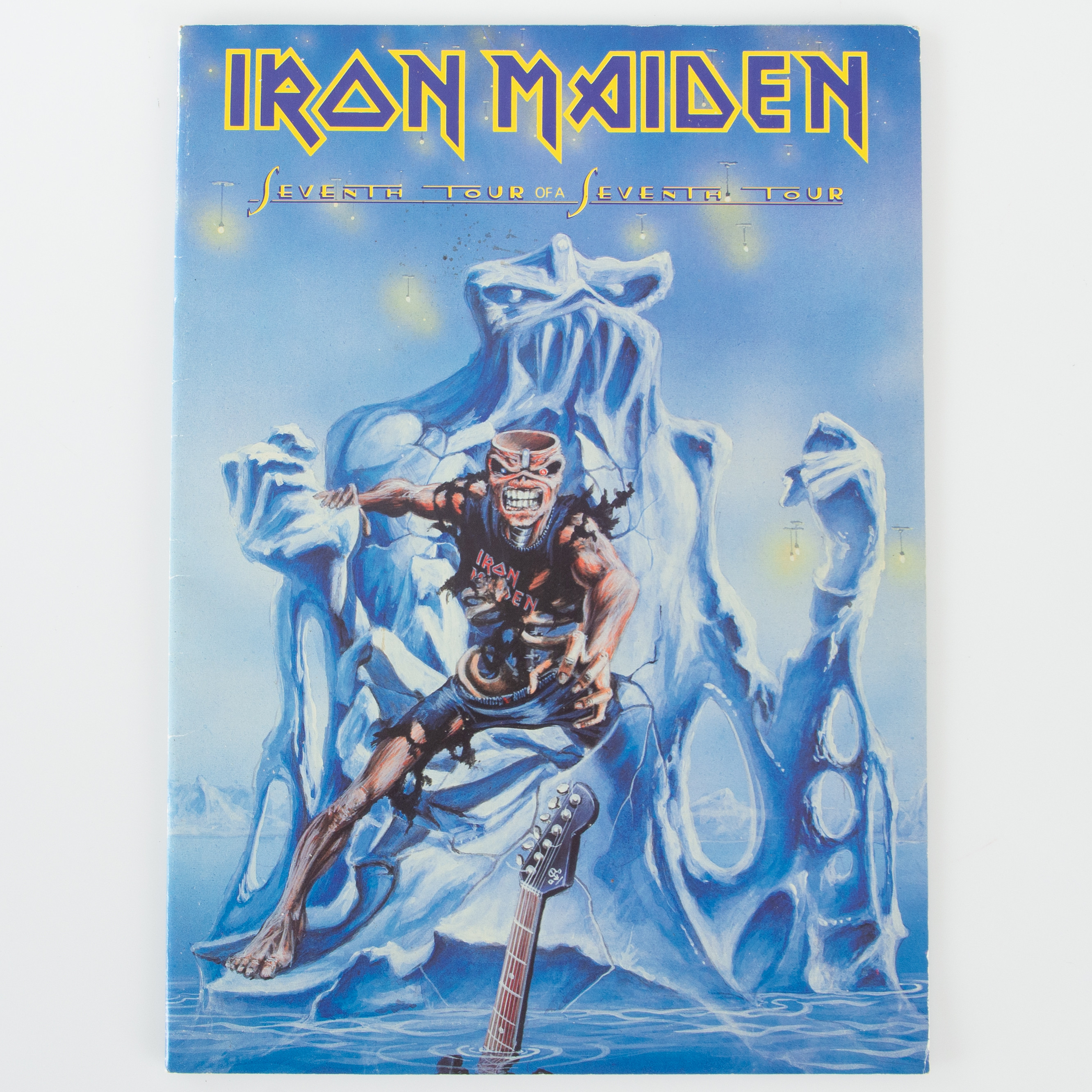 IRON MAIDEN FOTO/TURNÉPROGRAM, SEVENTH TOUR OF A SEVENTH TOUR.