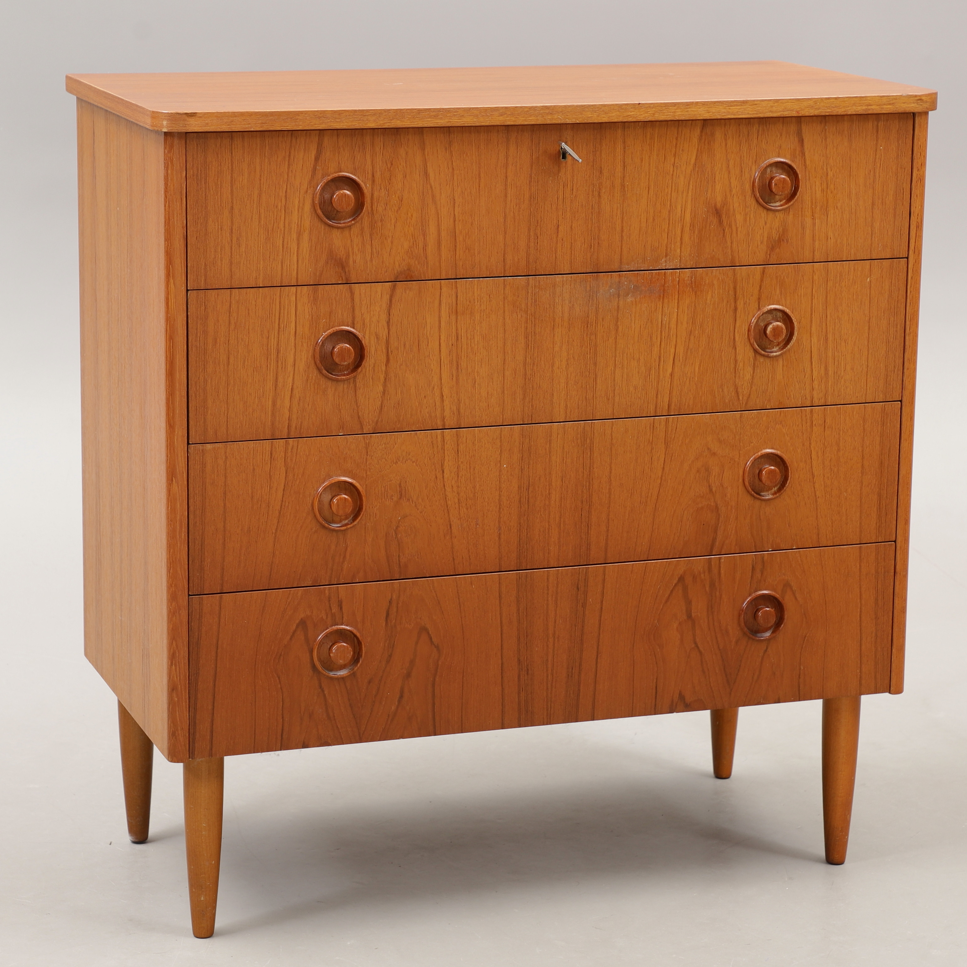 BYRÅ, teak, 1960-tal.