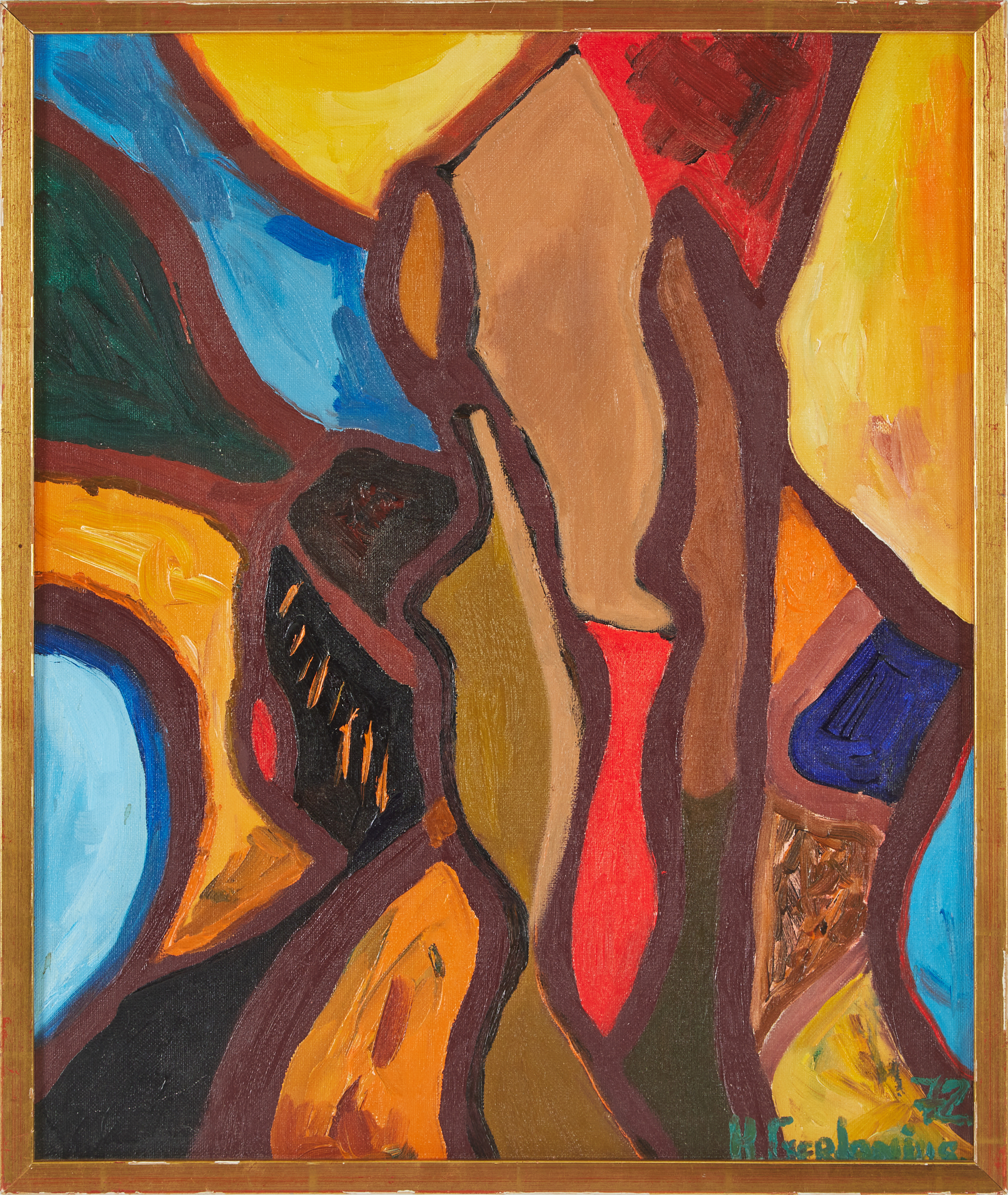 HANS ALEXANDER GERLANIUS (FÖDD 1951). "Havande".