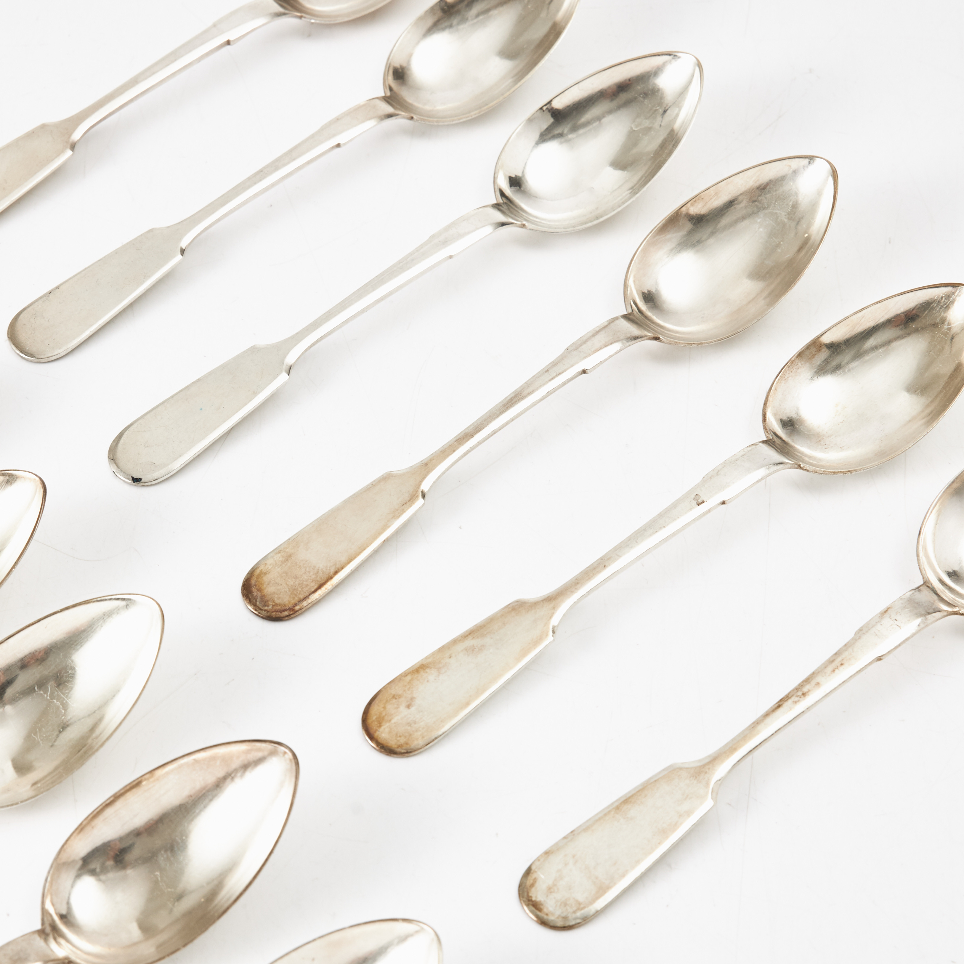 SKEDAR, 12 st., silver, Ryssland, 1800-talets slut/1900-talets början, stämplade.