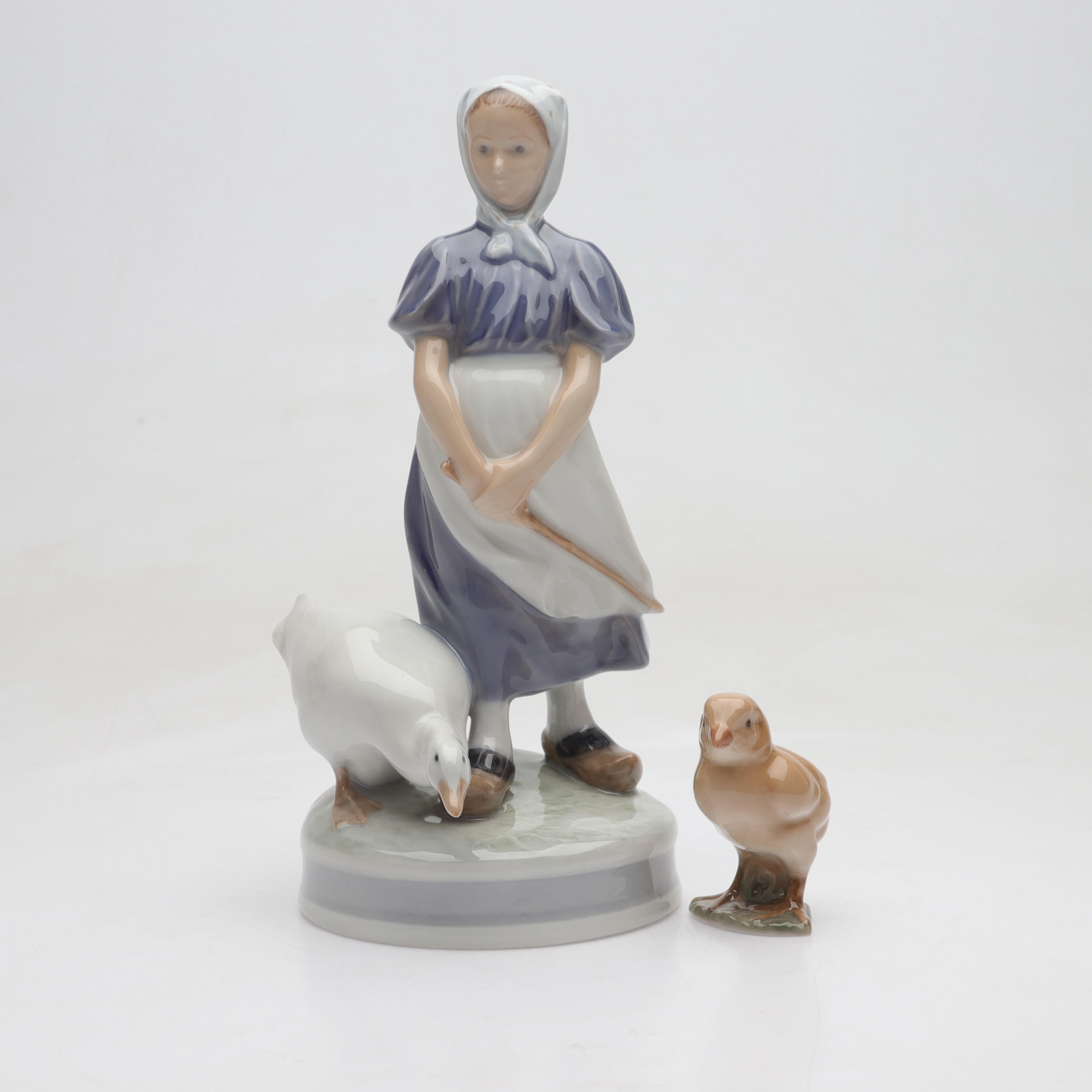 FIGURINER, 2 st, porslin, Royal Copenhagen/Bing & Gröndahl, Danmark.