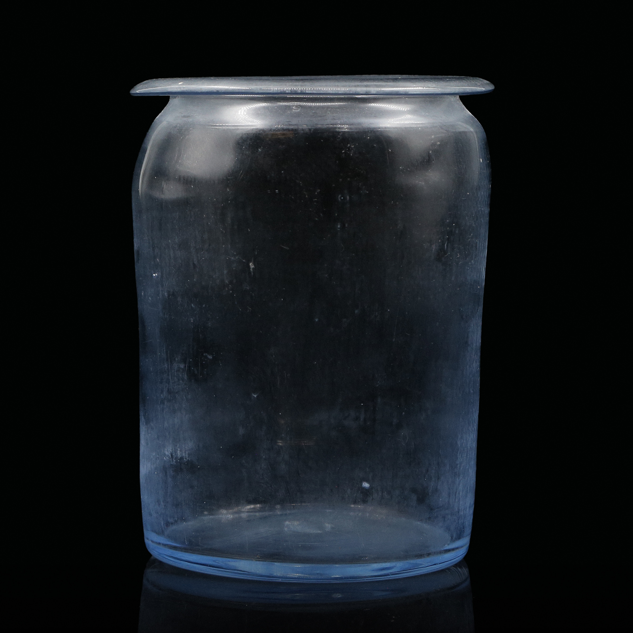 ÄLDRE GLASBURK, PUNTELMÄRKT, TIDIGT 1900-TAL.