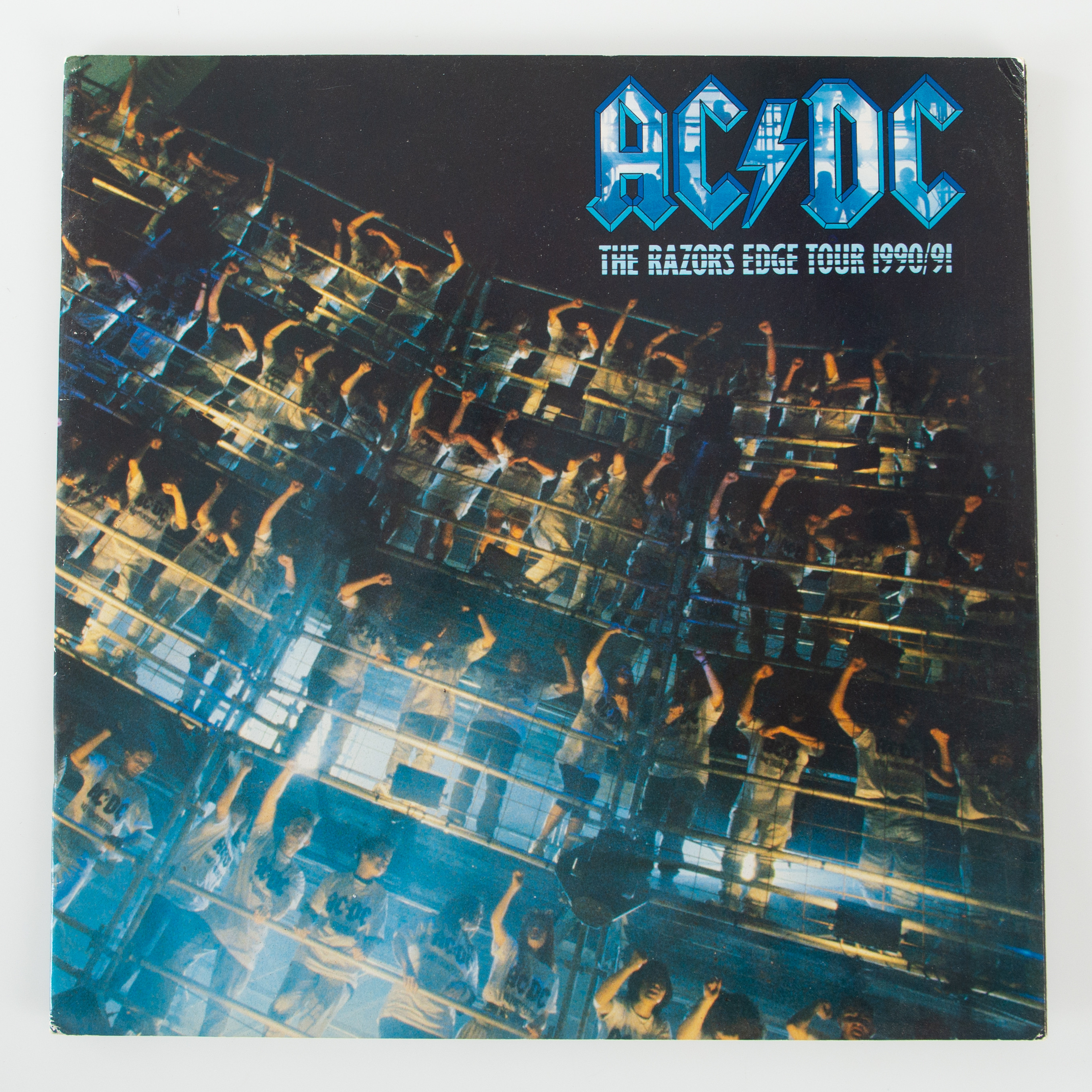 AC/DC FOTO/TURNÉPROGRAM THE RAZORS EDGE TOUR 1990/91.