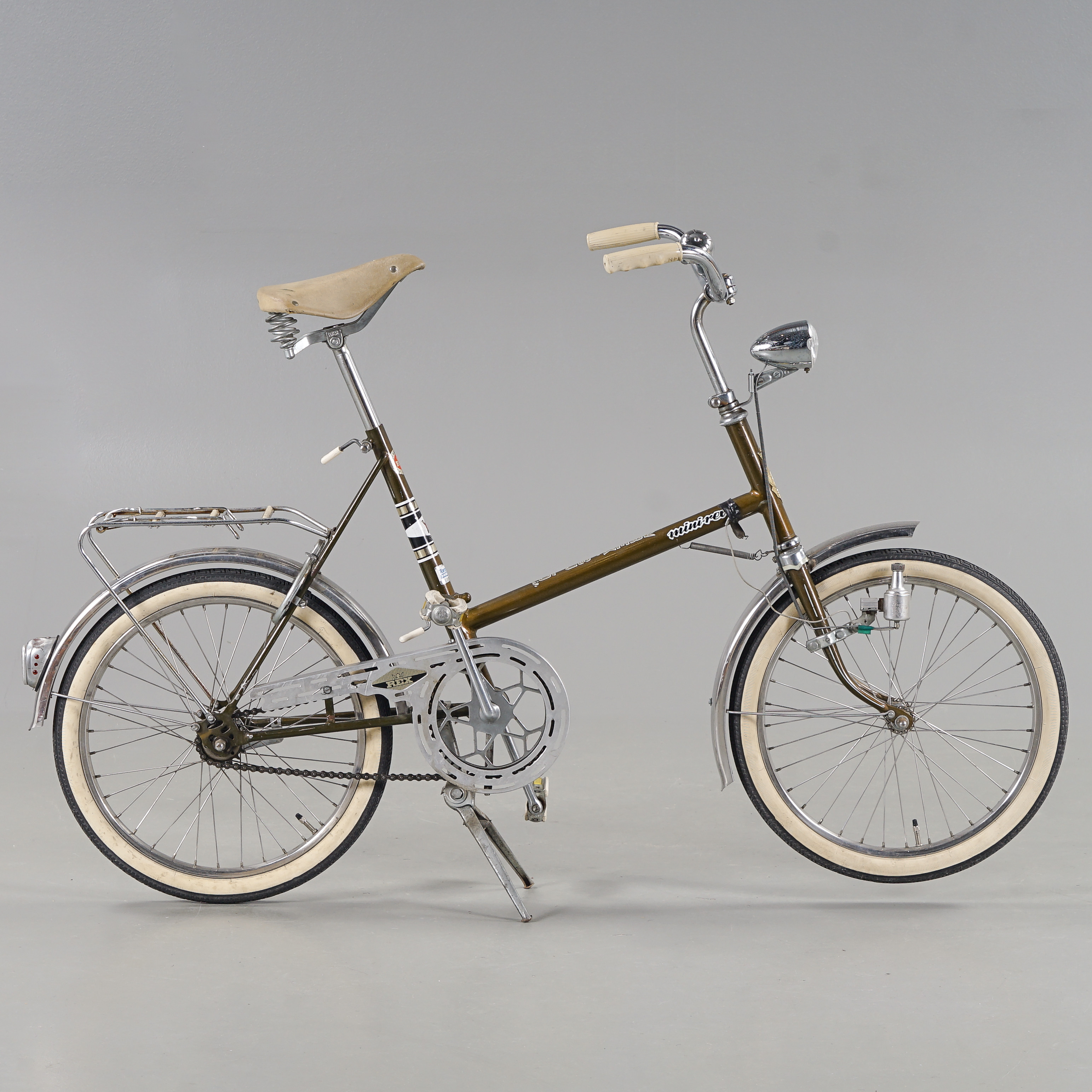 MINICYKEL Rex "Mini-rex" Guld Serie, Aktiebolaget Maskinfabriken Rex, Halmstad, 1960-taö.