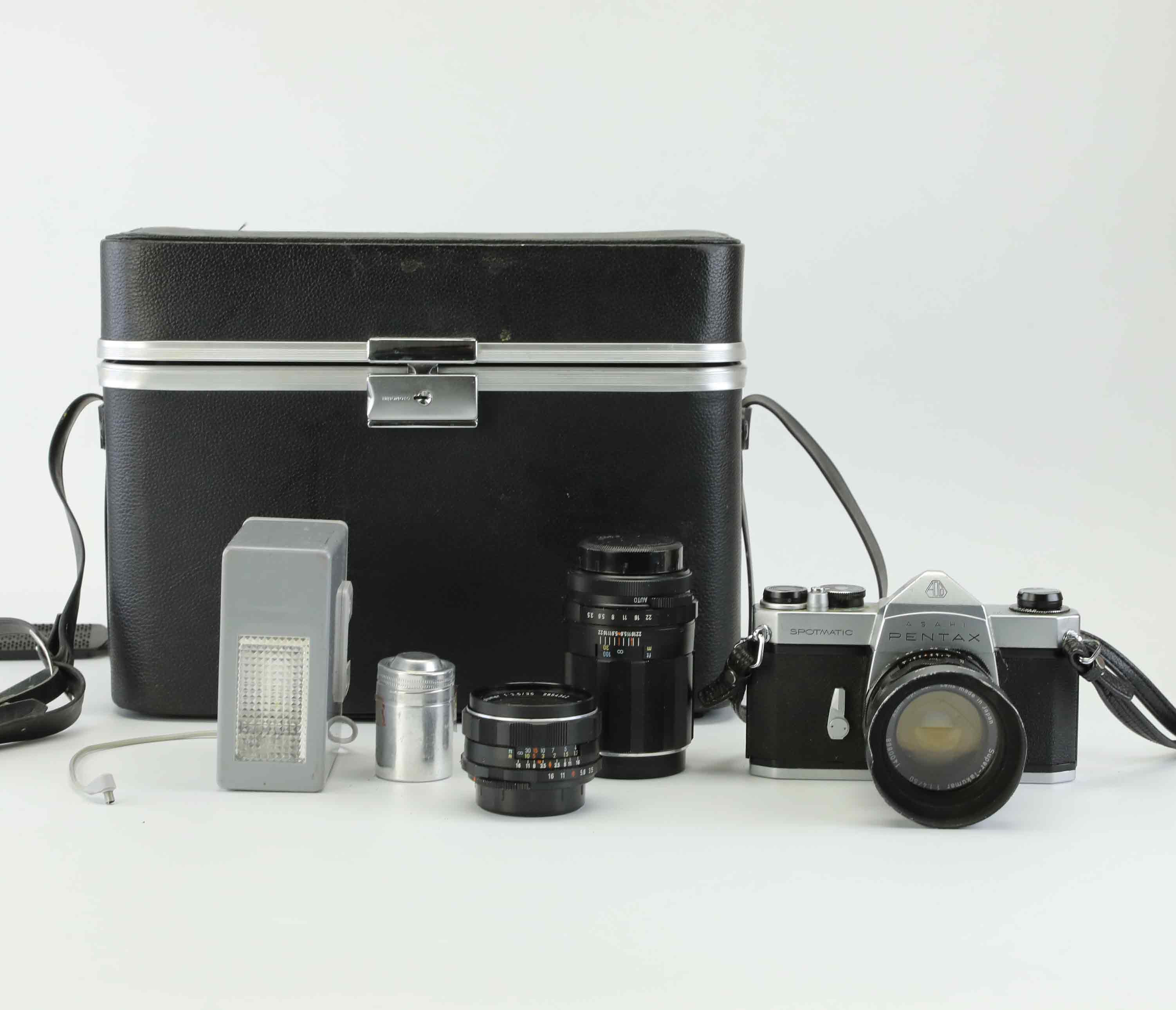 KAMERA, OPTIK, TILLBEHÖR, Pentax Spotmatic, Super-Takumar.