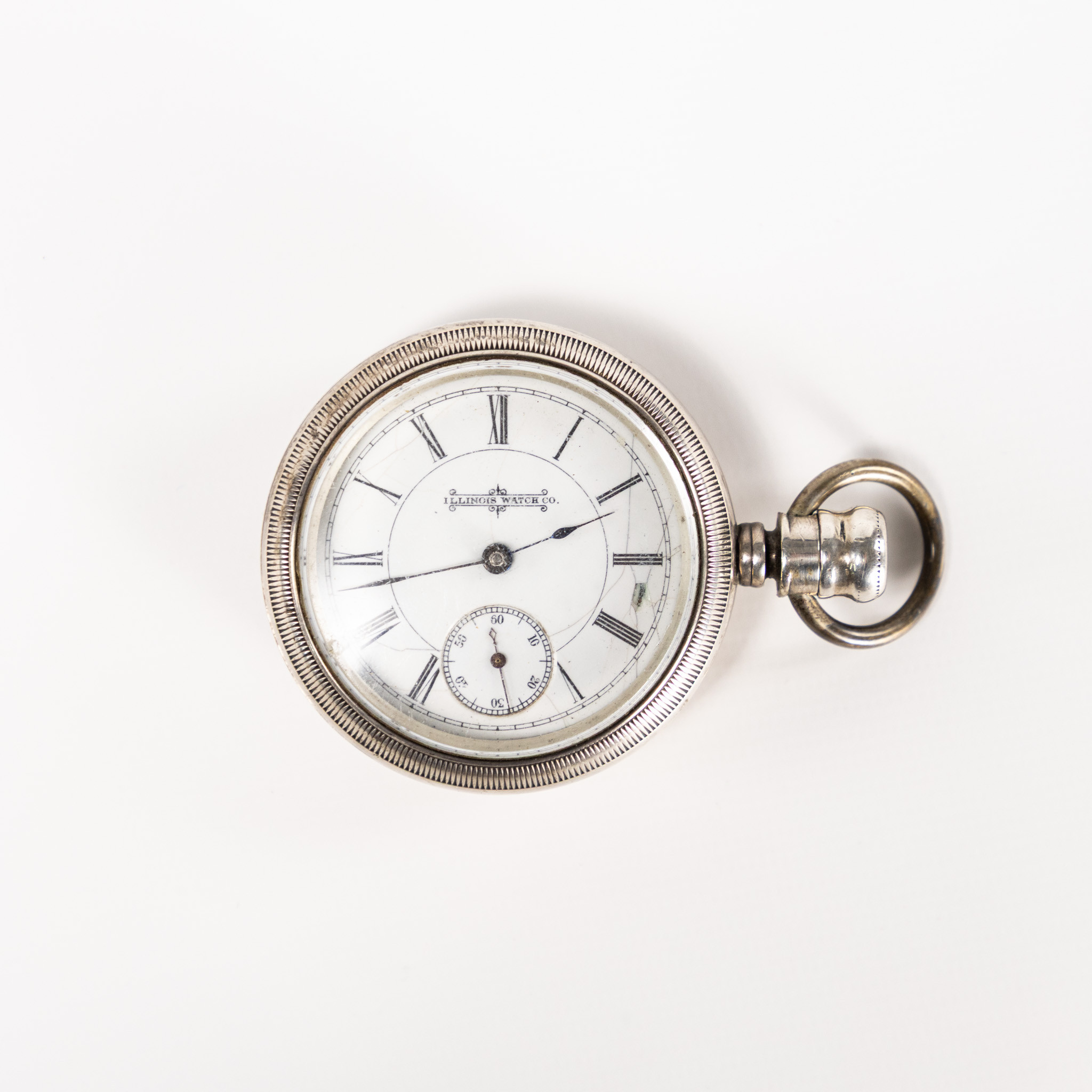 FICKUR. 58 mm, 1800-tal, Illinois Watch Co, USA.