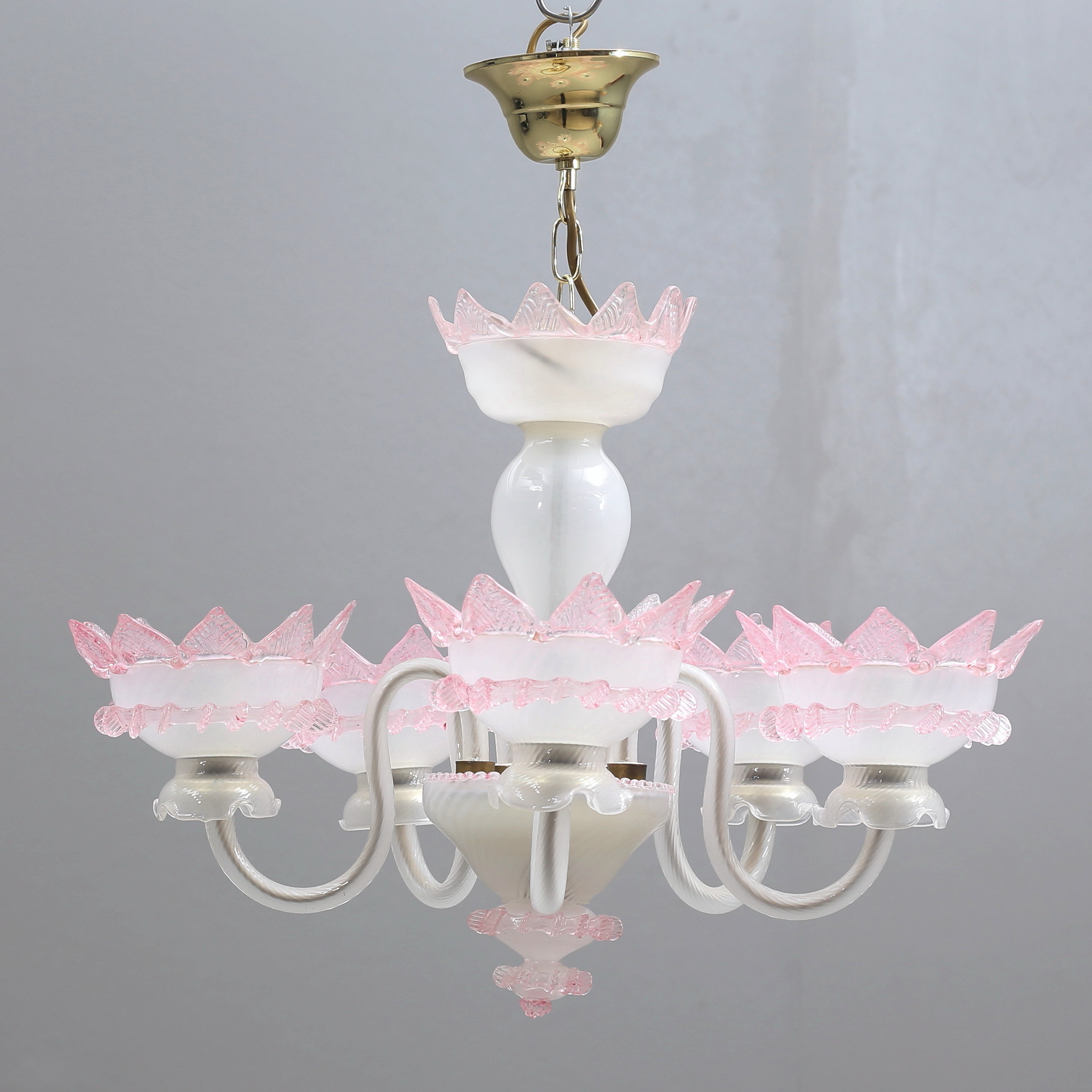 TAKLAMPA, Murano, Italien, 1970-tal.