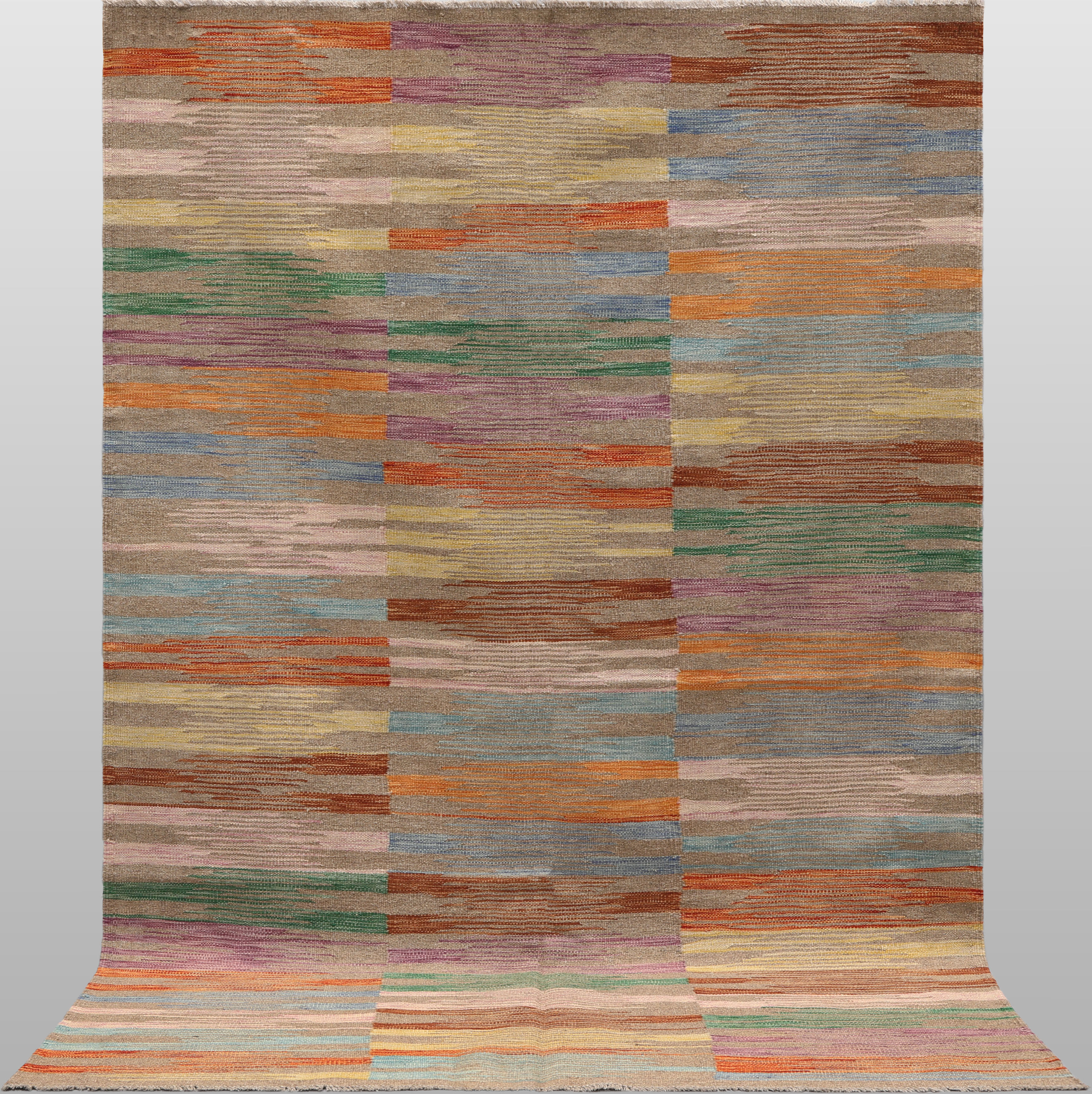 MATTA. Kelim modern design, 255 x 163 cm.