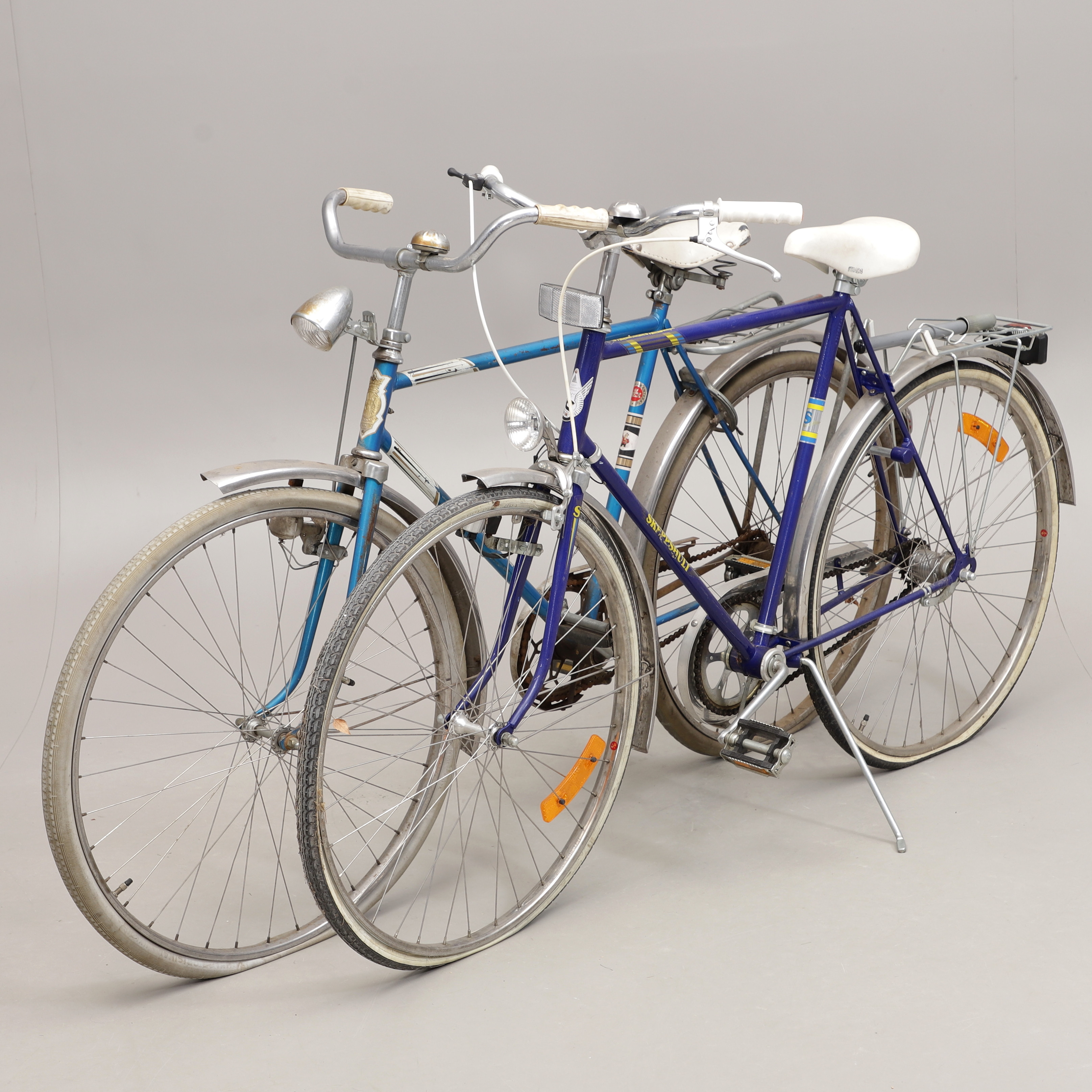 CYKLAR, 2 st, Rex och Skeppshult, 28", 1900-talets andra hälft.