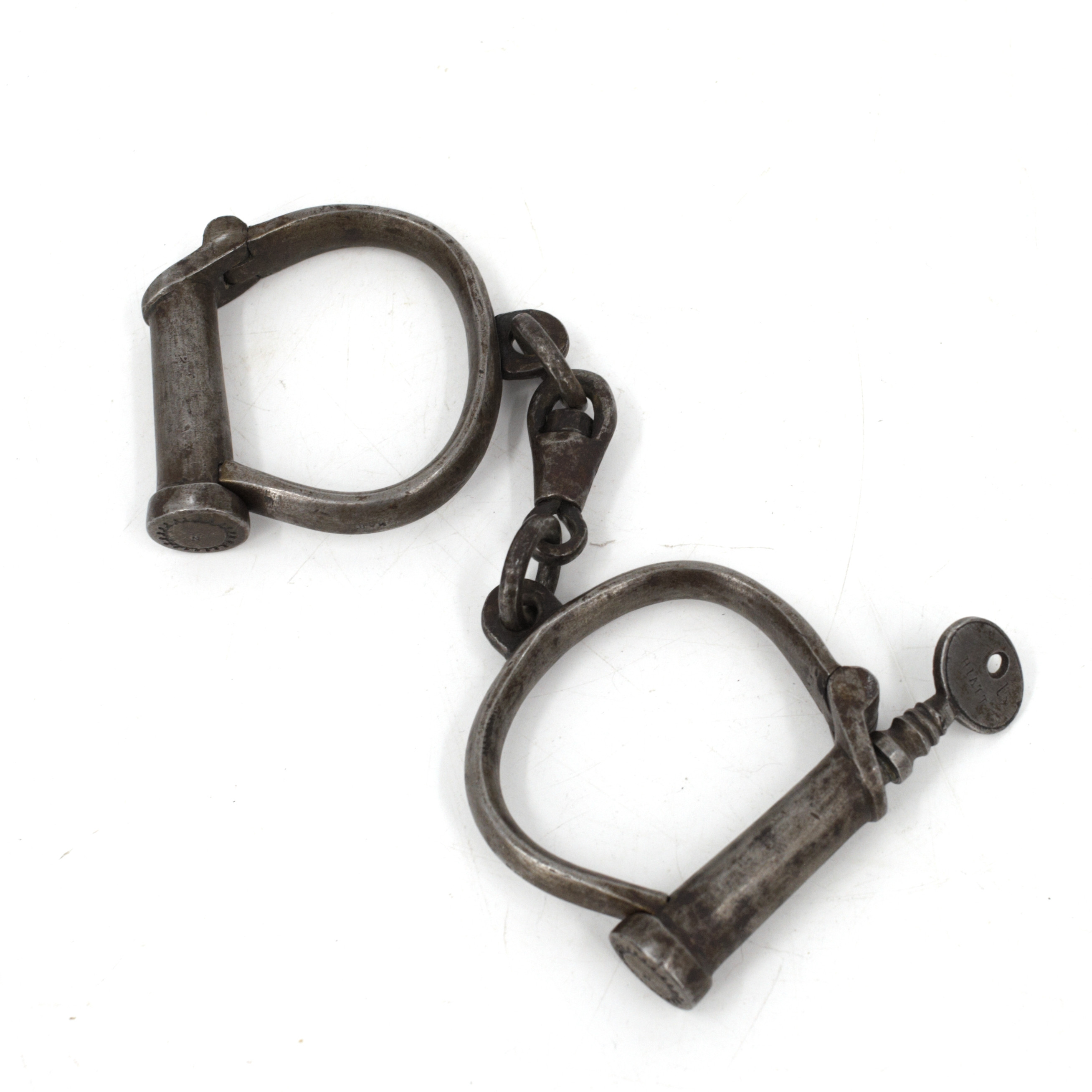 HANDFÄNGSEL, stål, Hiatt Darby, Warranted Wrought, 1800-tal.