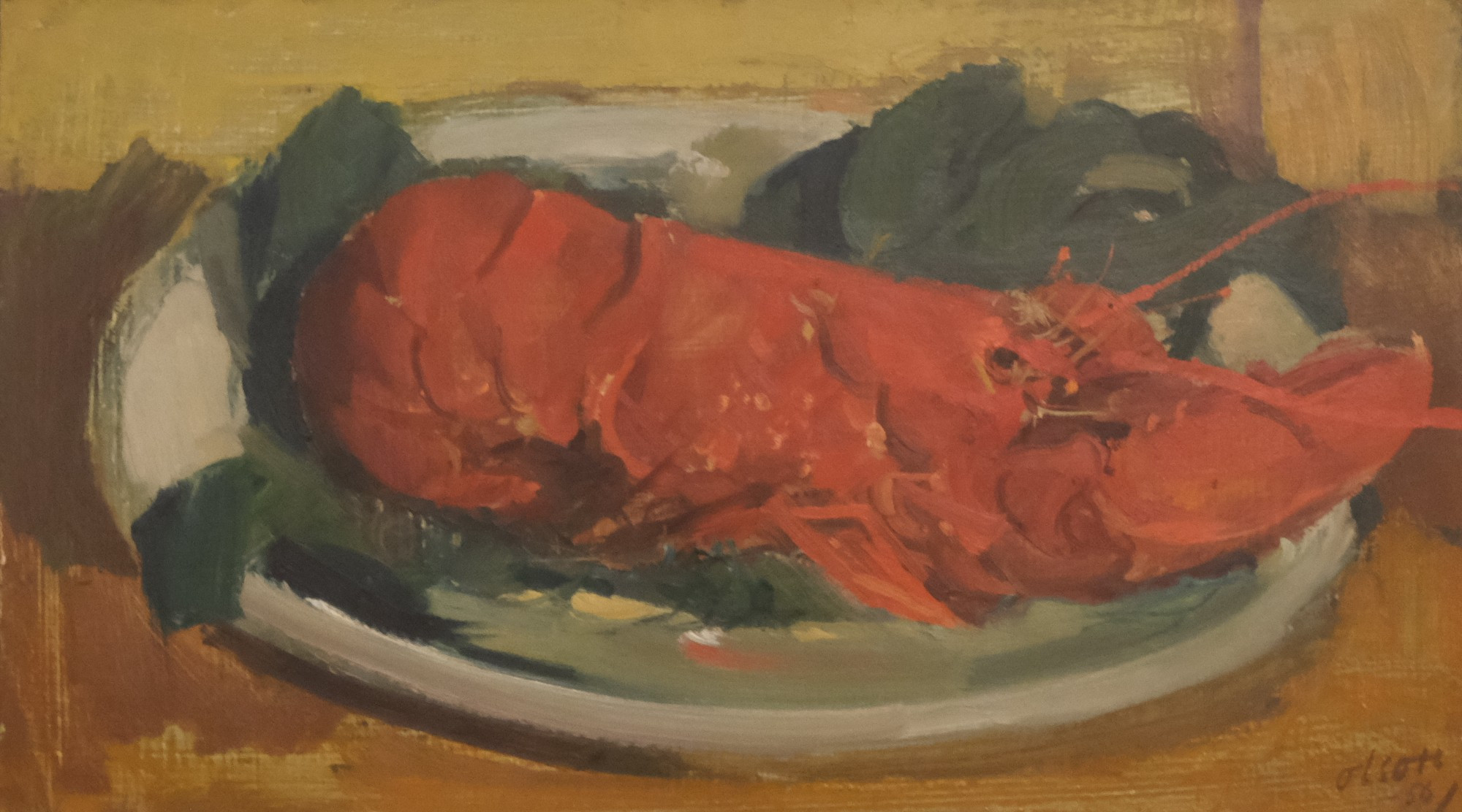 OVE OLSON. OLJA PÅ PANNÅ.
