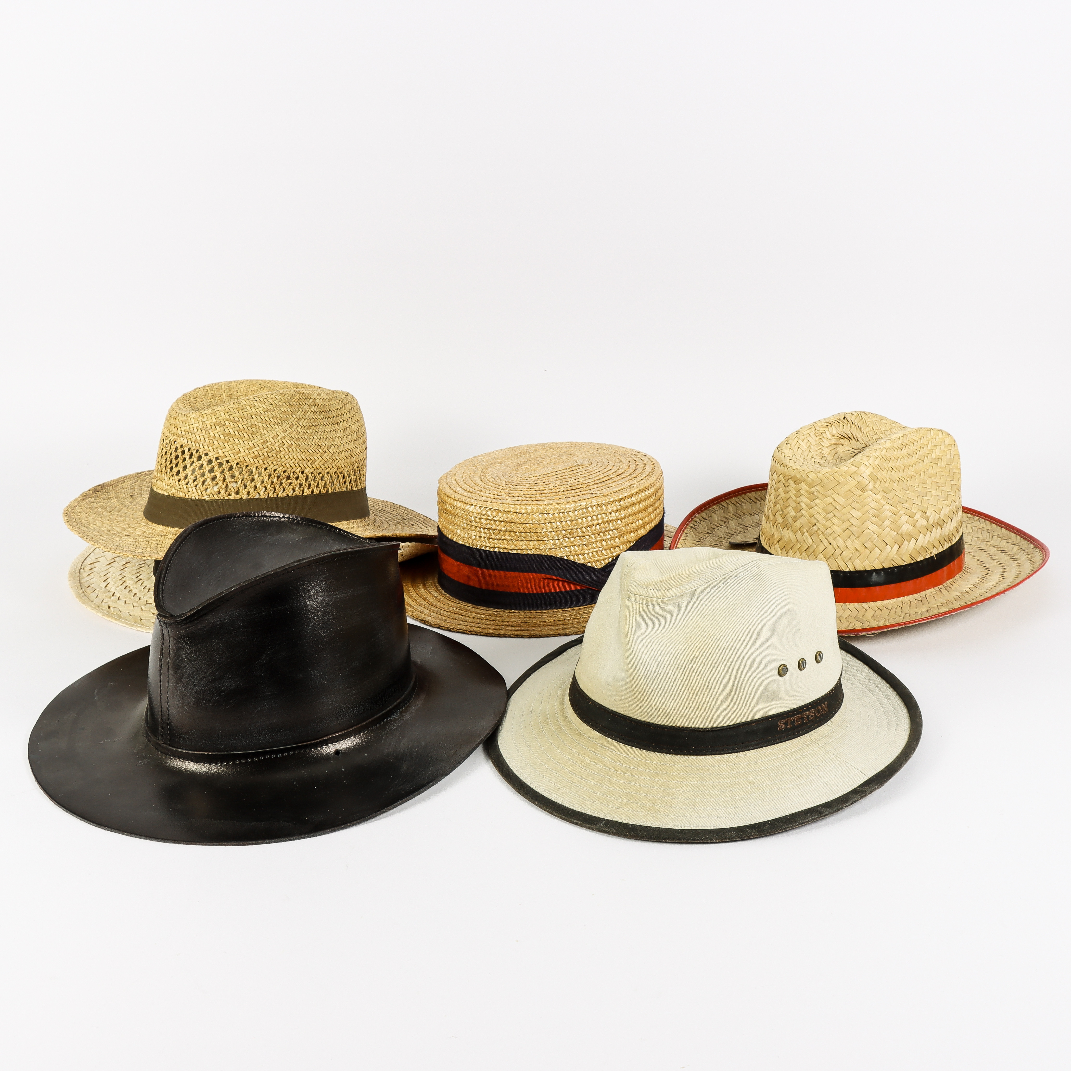 HATTAR 6 stycken, bland annat Stetson.