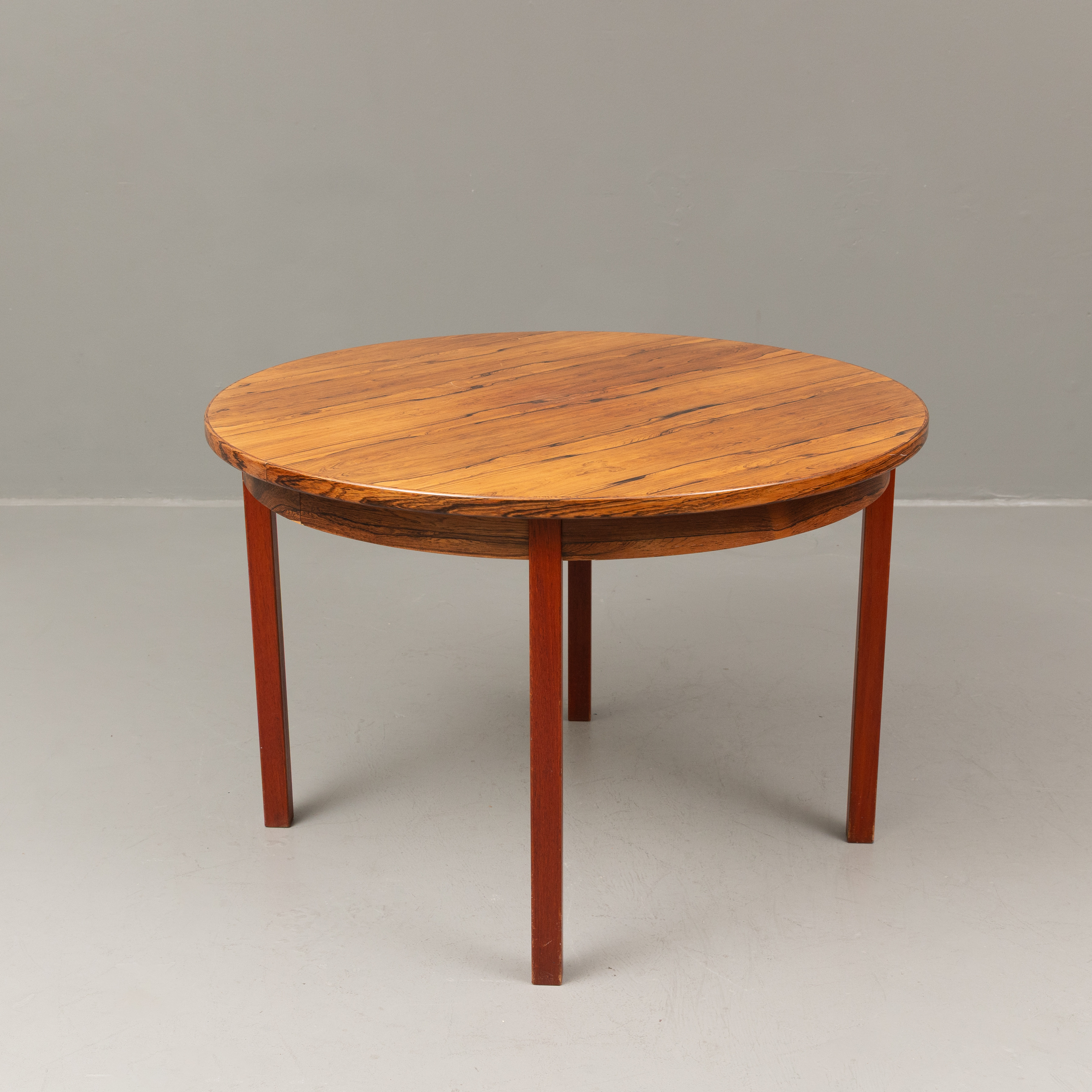 NILS JONSSON. matbord, 3 delar, jakaranda/palisander, "Malta", Bra Bohag, Troeds Möbelfabrik, 1960-tal.