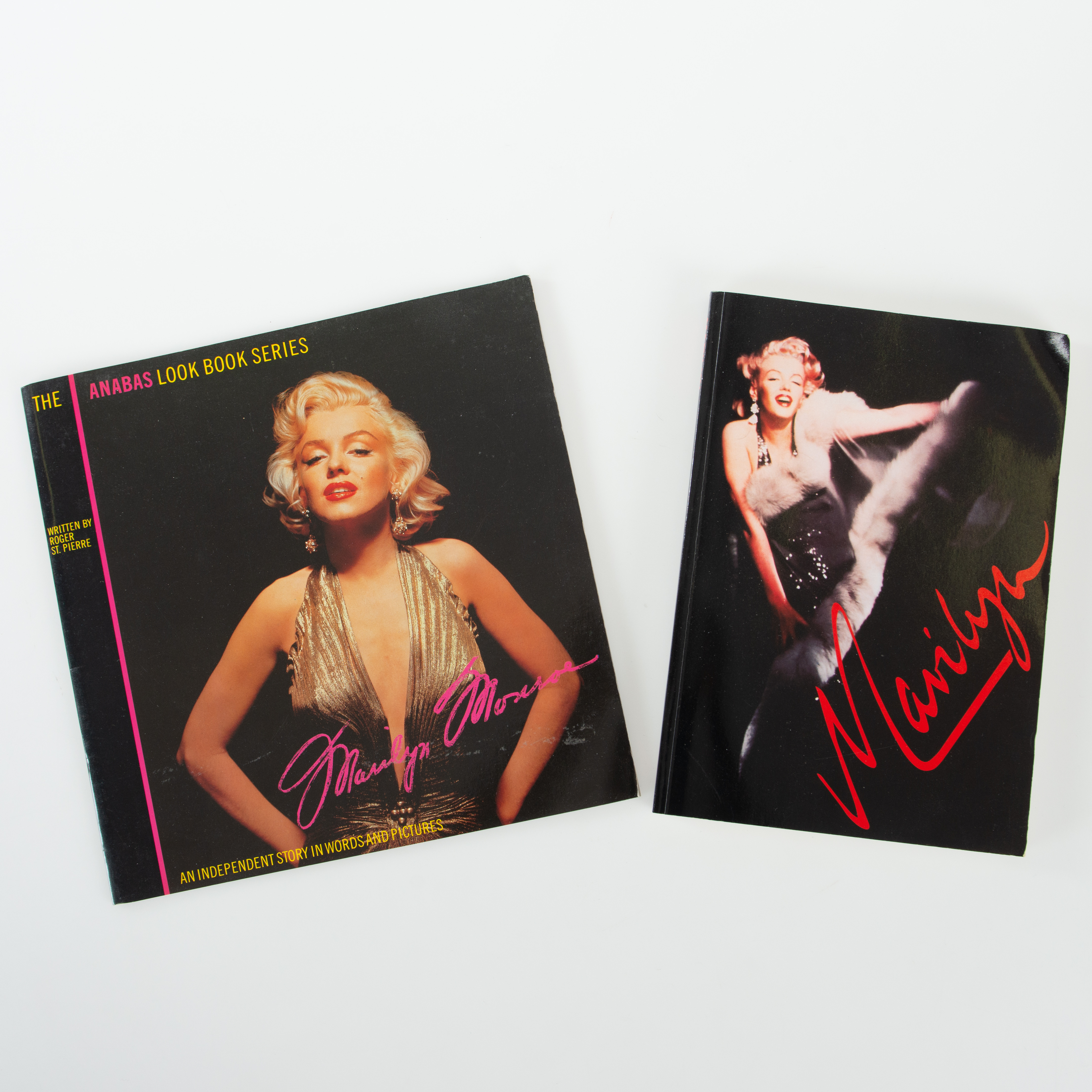 MARILYN MONROE THE ANABAS LOOK BOOK SERIES SAMT A NEVER ENDING DREAM.