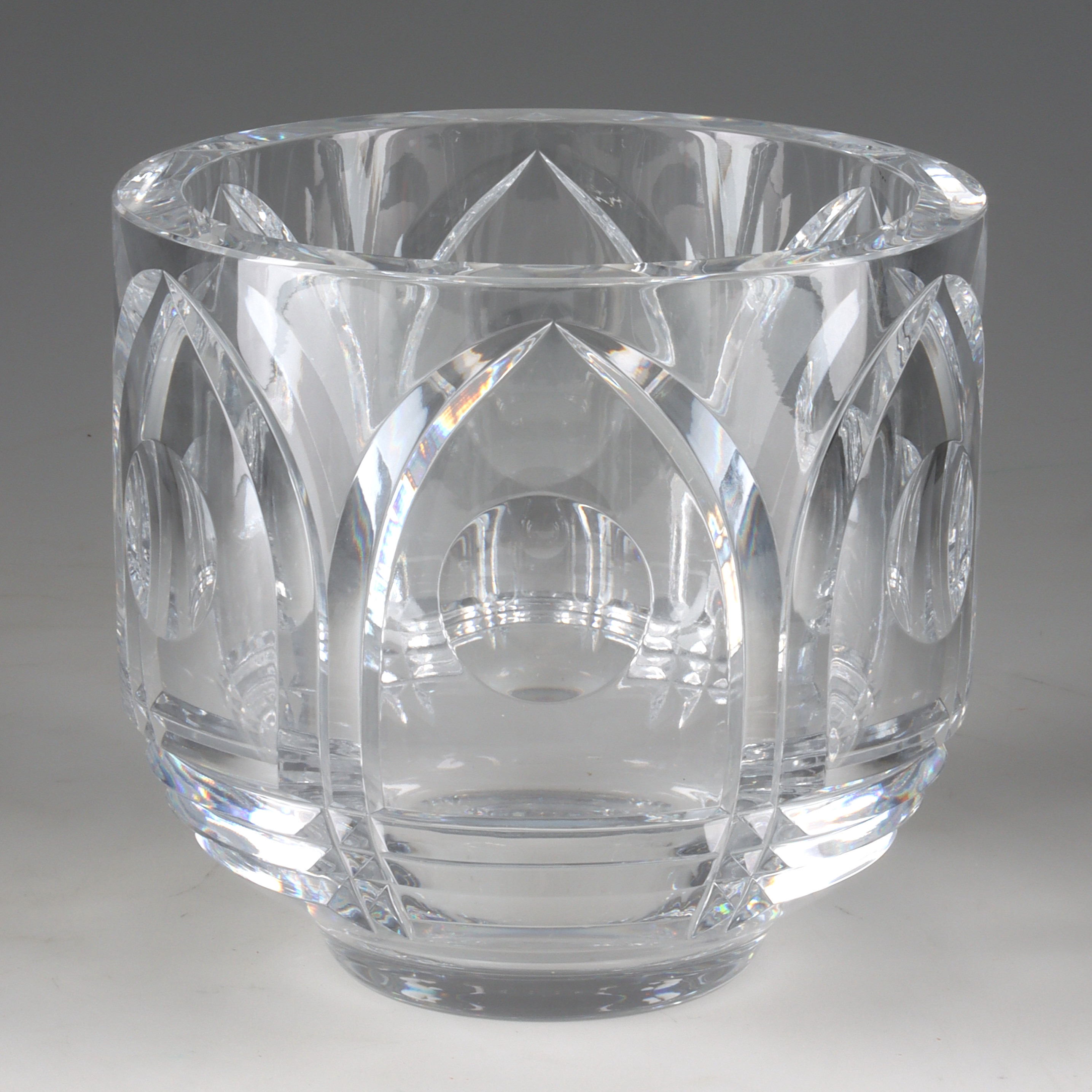 OLLE ALBERIUS. Skål, glas, Orrefors.