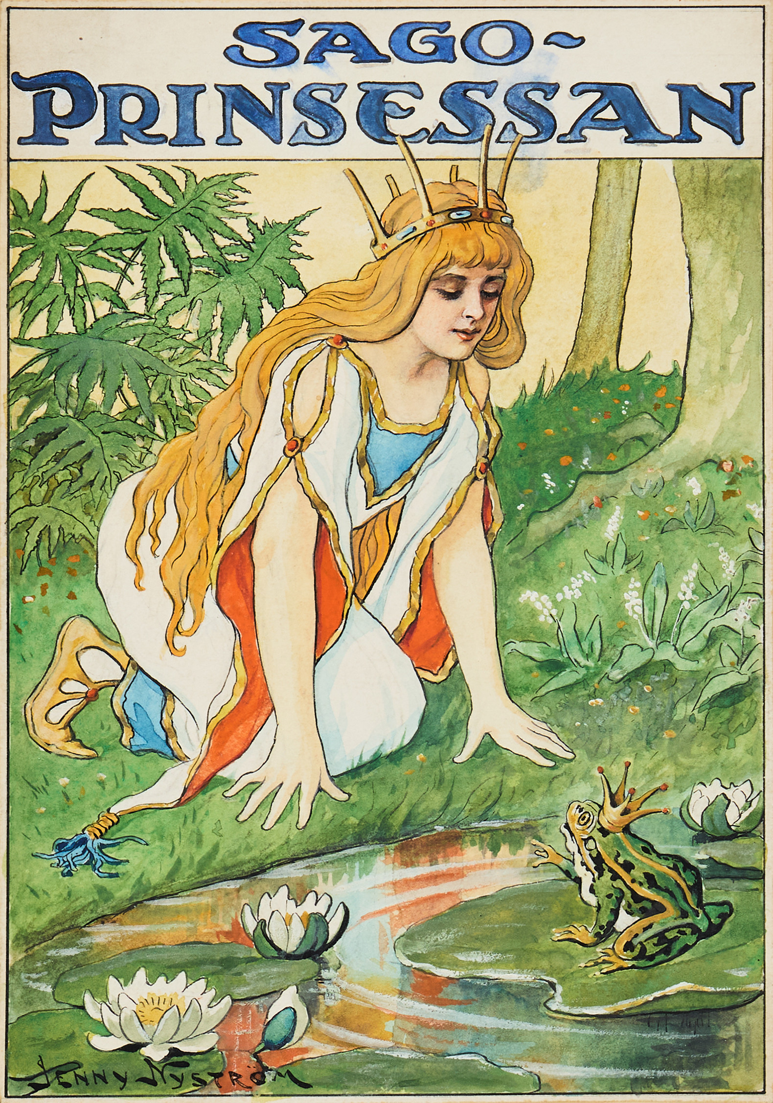JENNY NYSTRÖM. "Sagoprinsessan".