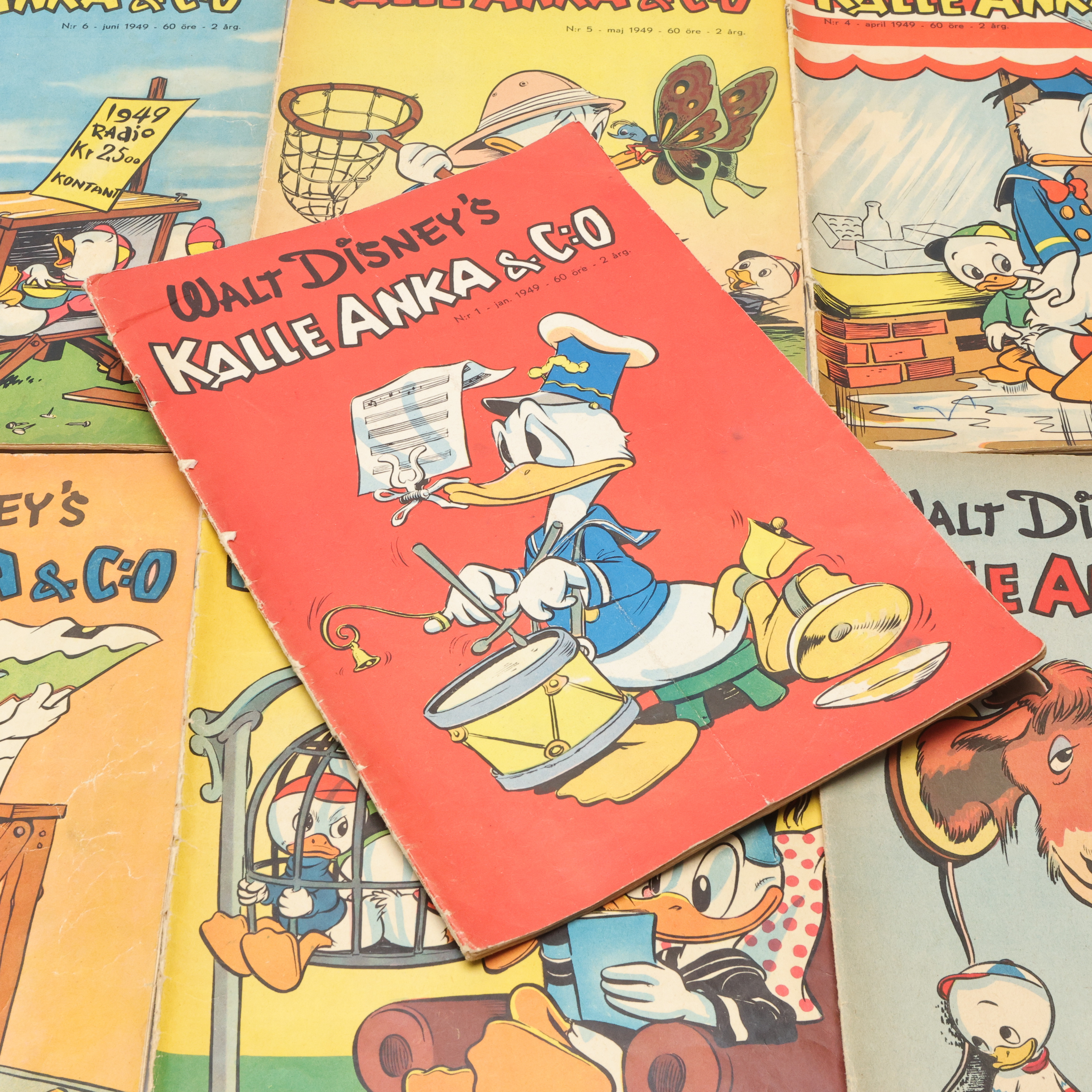 KALLE ANKA & CO, 1949, nr 1-12.