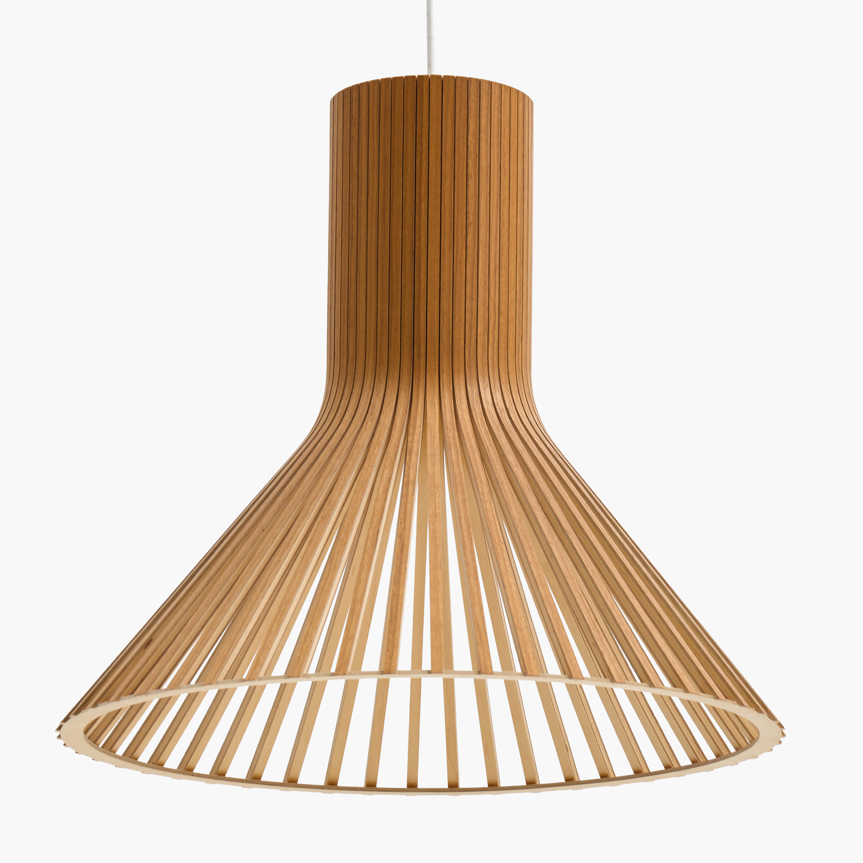 SEPPO KOHO. Taklampa, "Puncto 4203", Secto Design, valnöt, Finland, samtida.