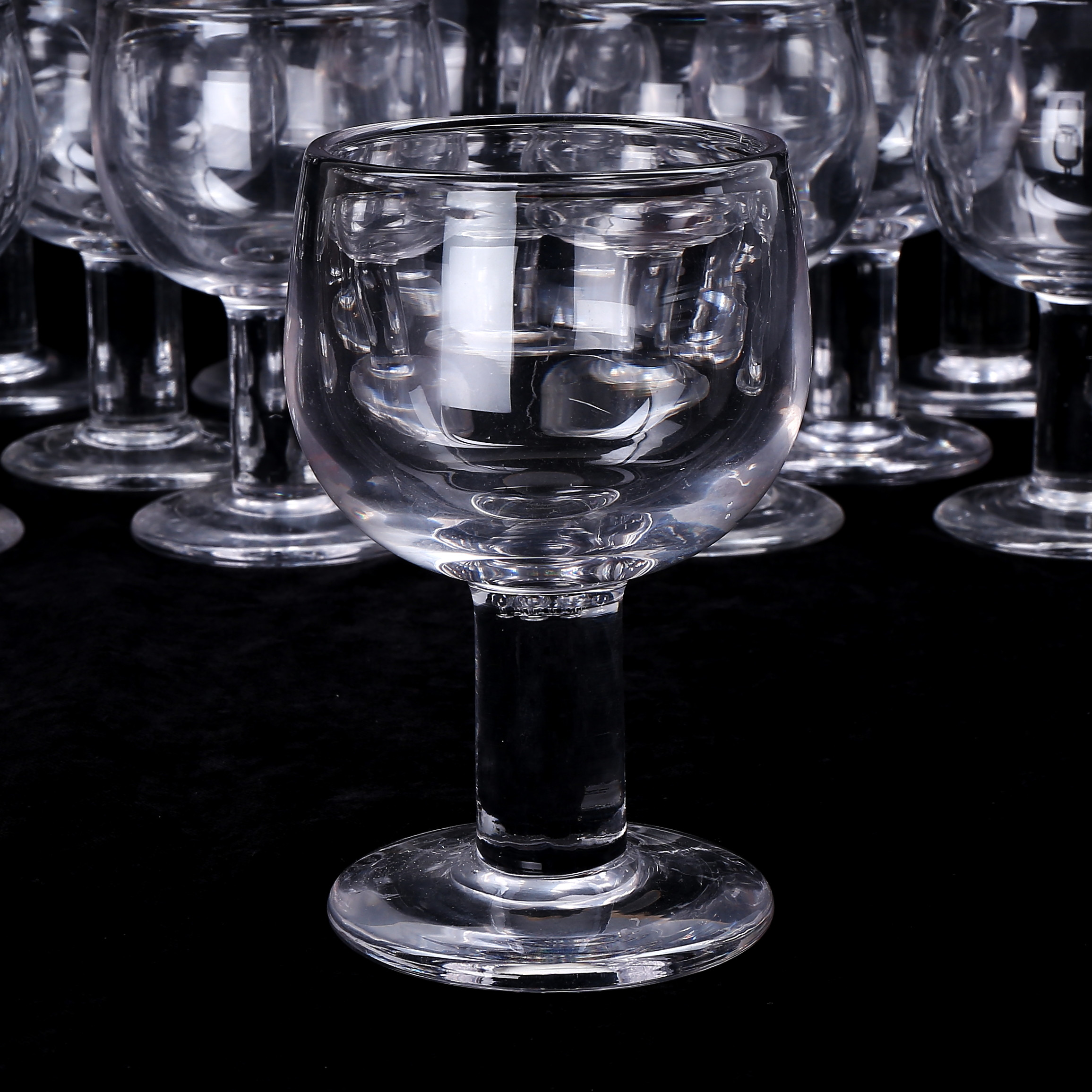 ÖLGLAS, 12 st, Boda, 1970-tal.