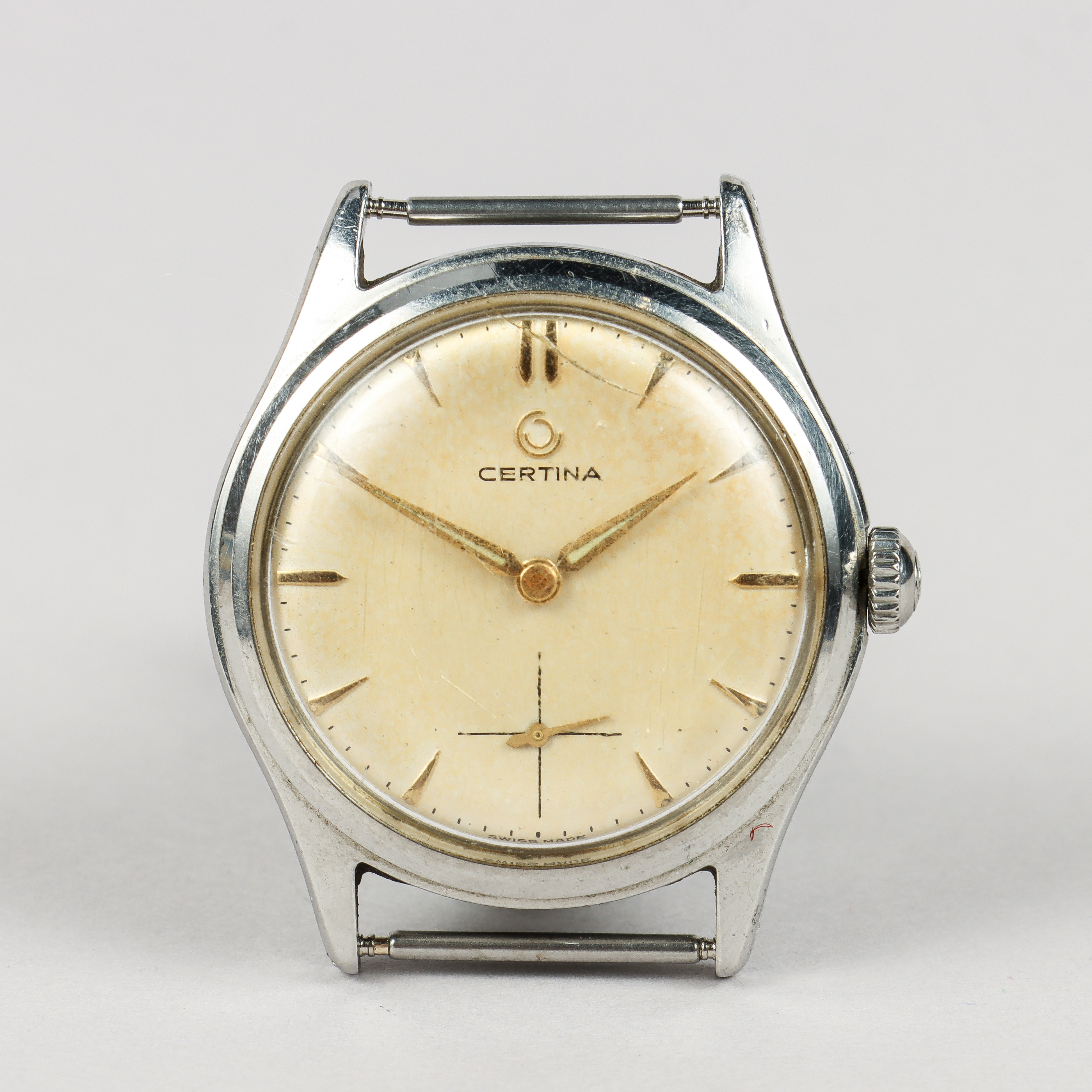 CERTINA, stål, manuell, 1950/60-tal.