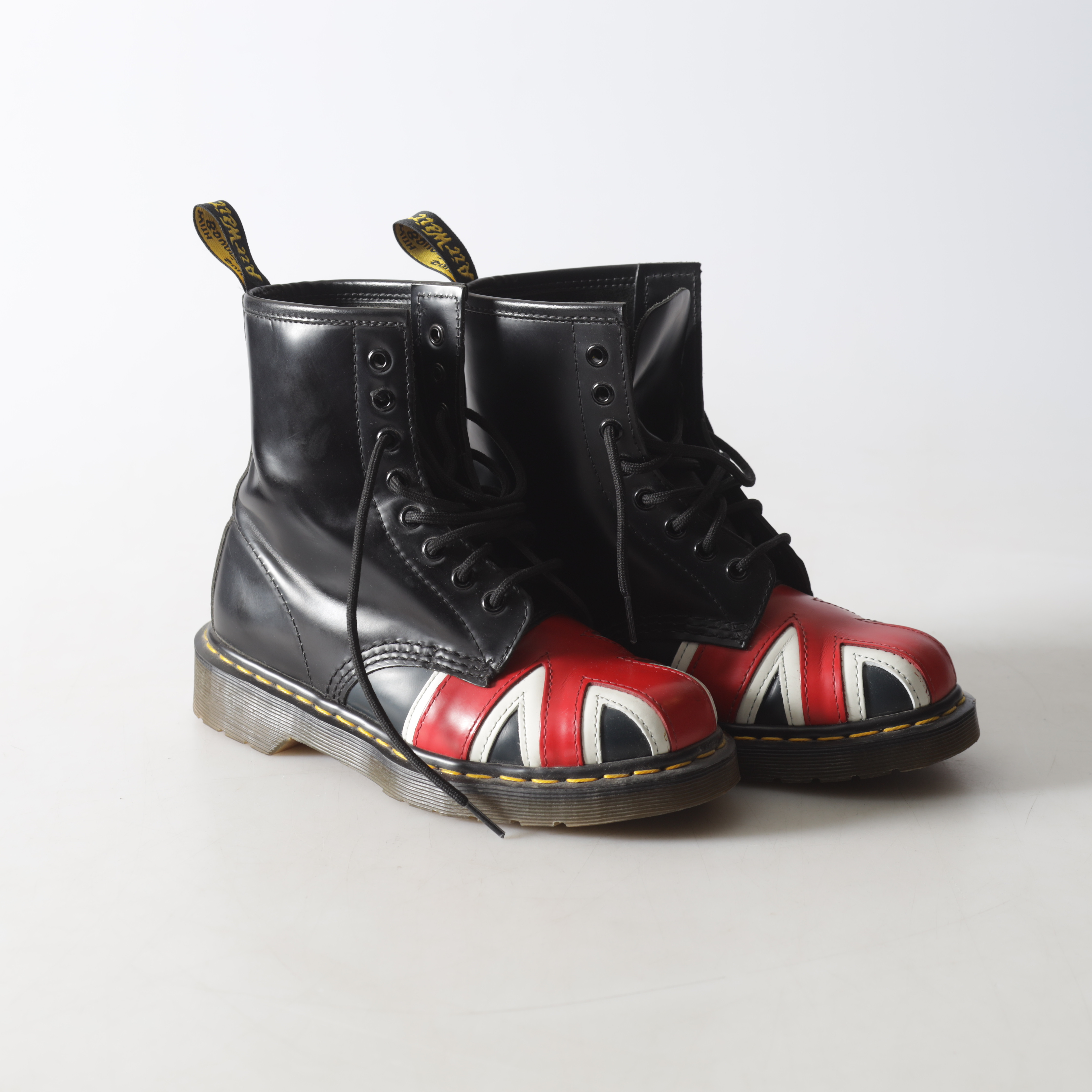 KÄNGOR, ett par, "Union Jack, stl 37, Dr Martens, 2020-tal.